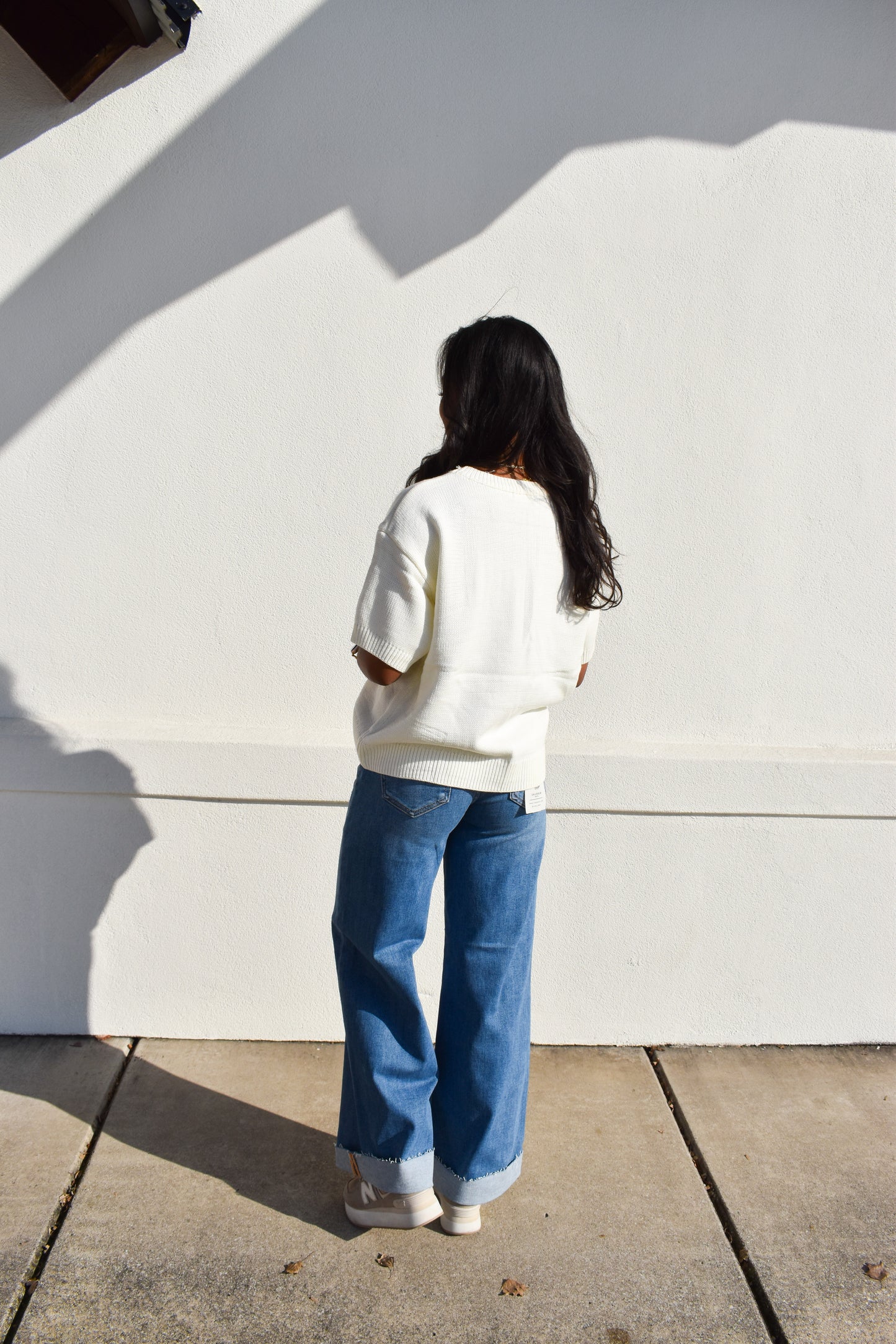 Pumpkin Season Embroidered Short Sleeve