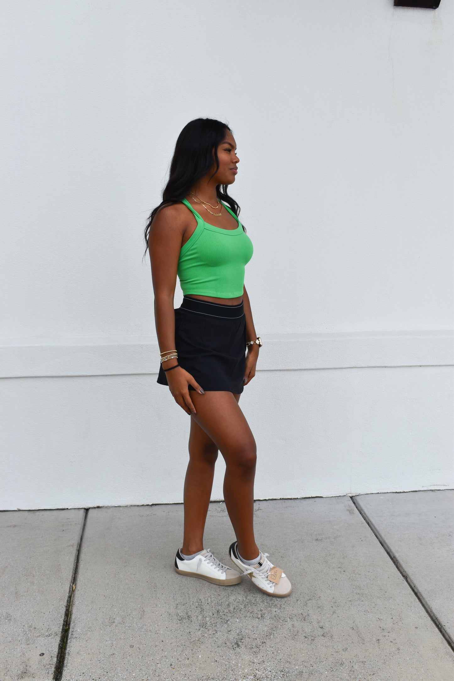 GlideFit Seamless Cami: Green