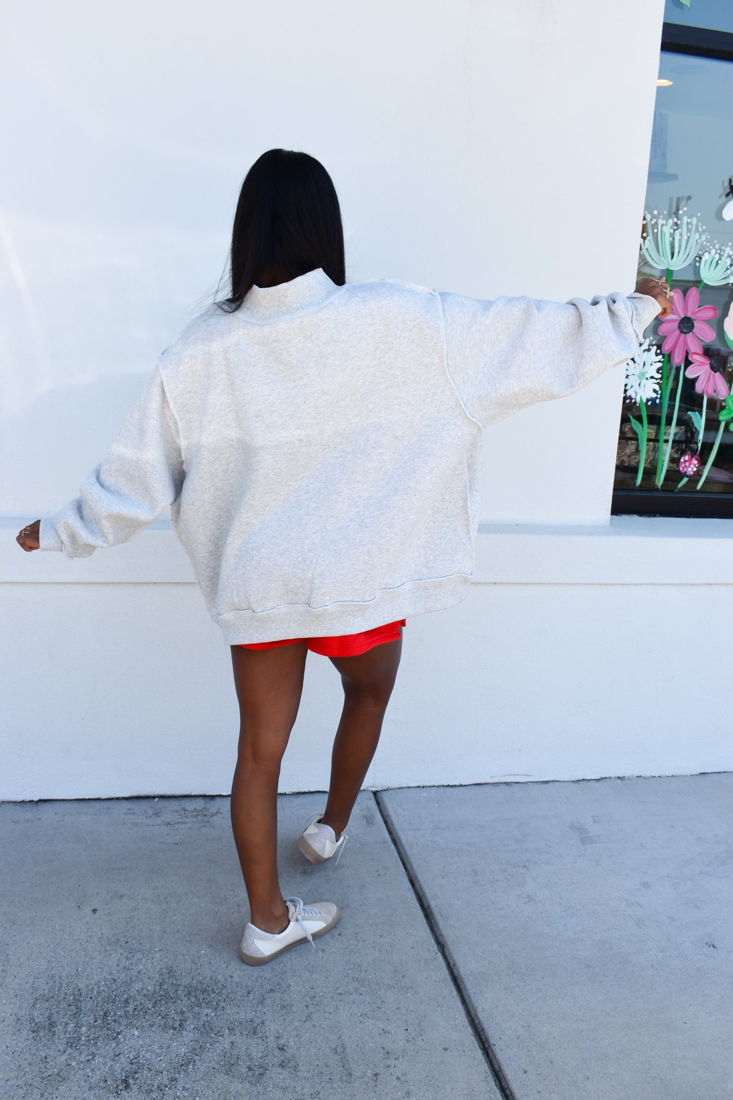 Georgia Reversible Mockneck
