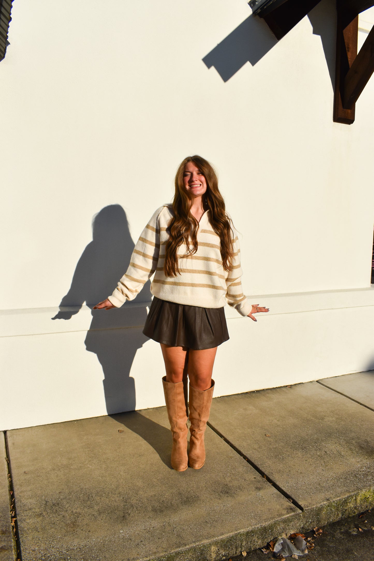 Cozy Classic Stripe Sweater