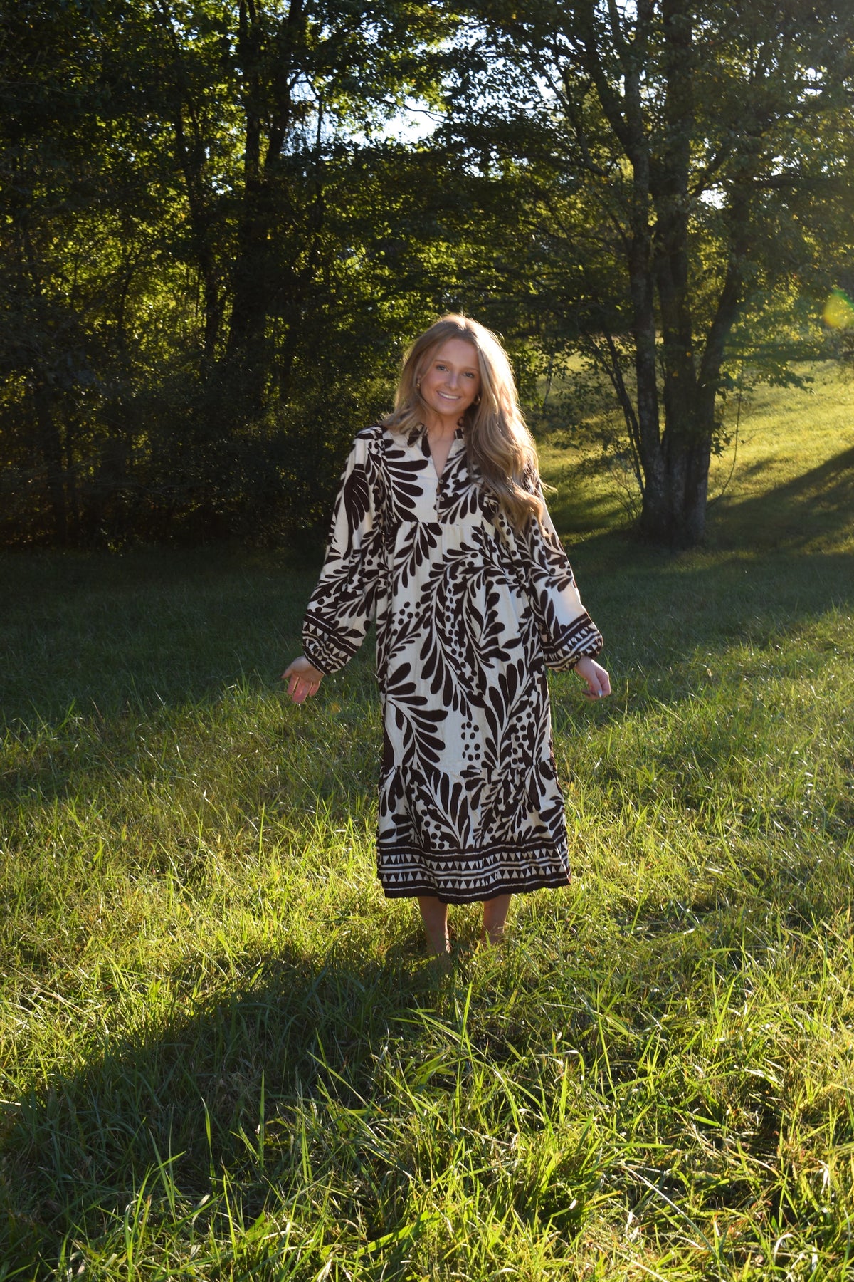 The Sienna Floral Midi