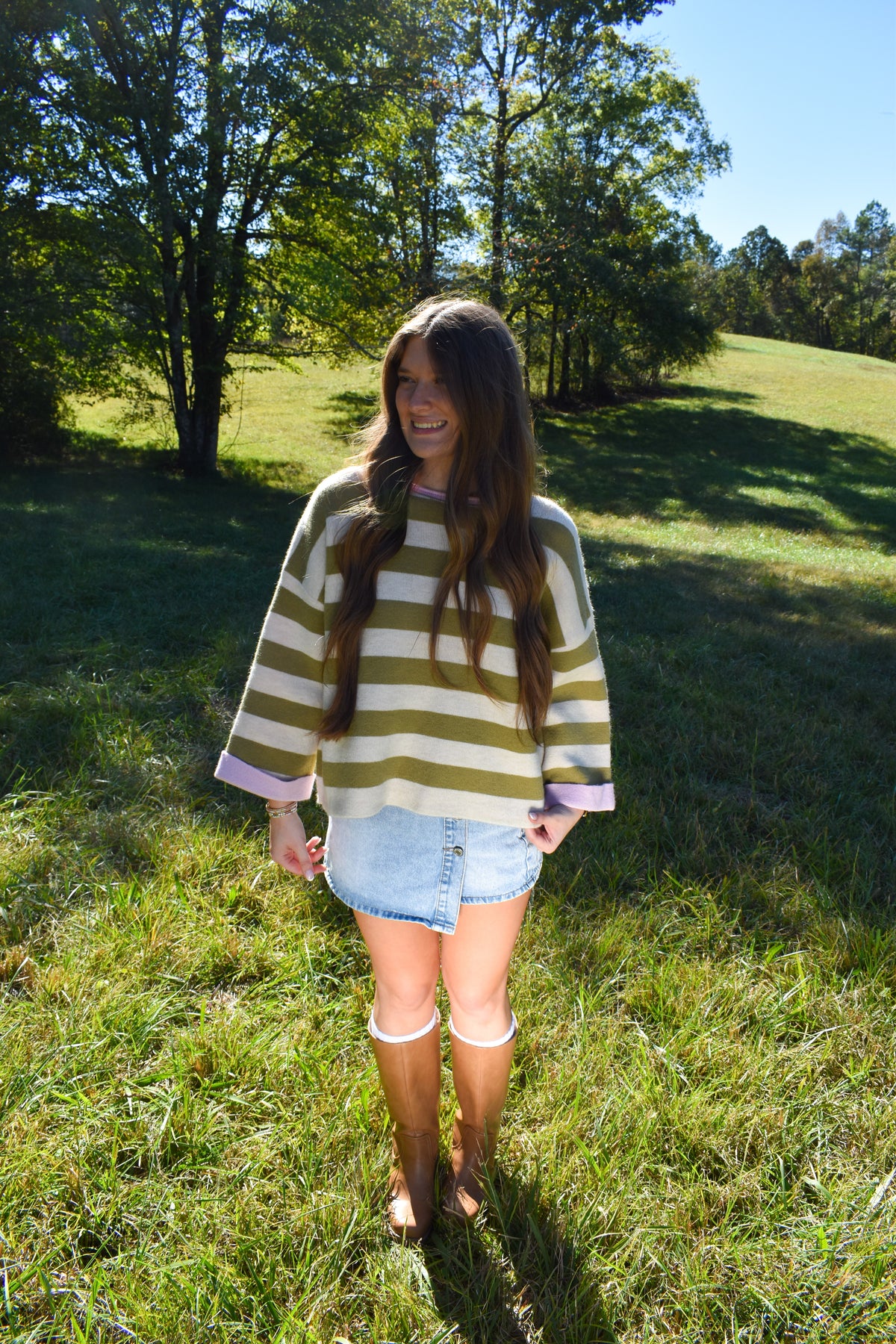 The Olive & Blush Reversible Sweater
