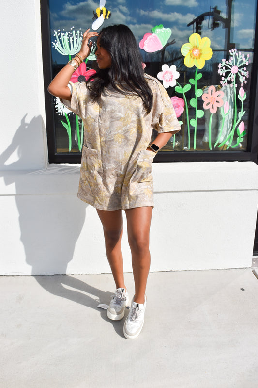 Camo Casual Romper