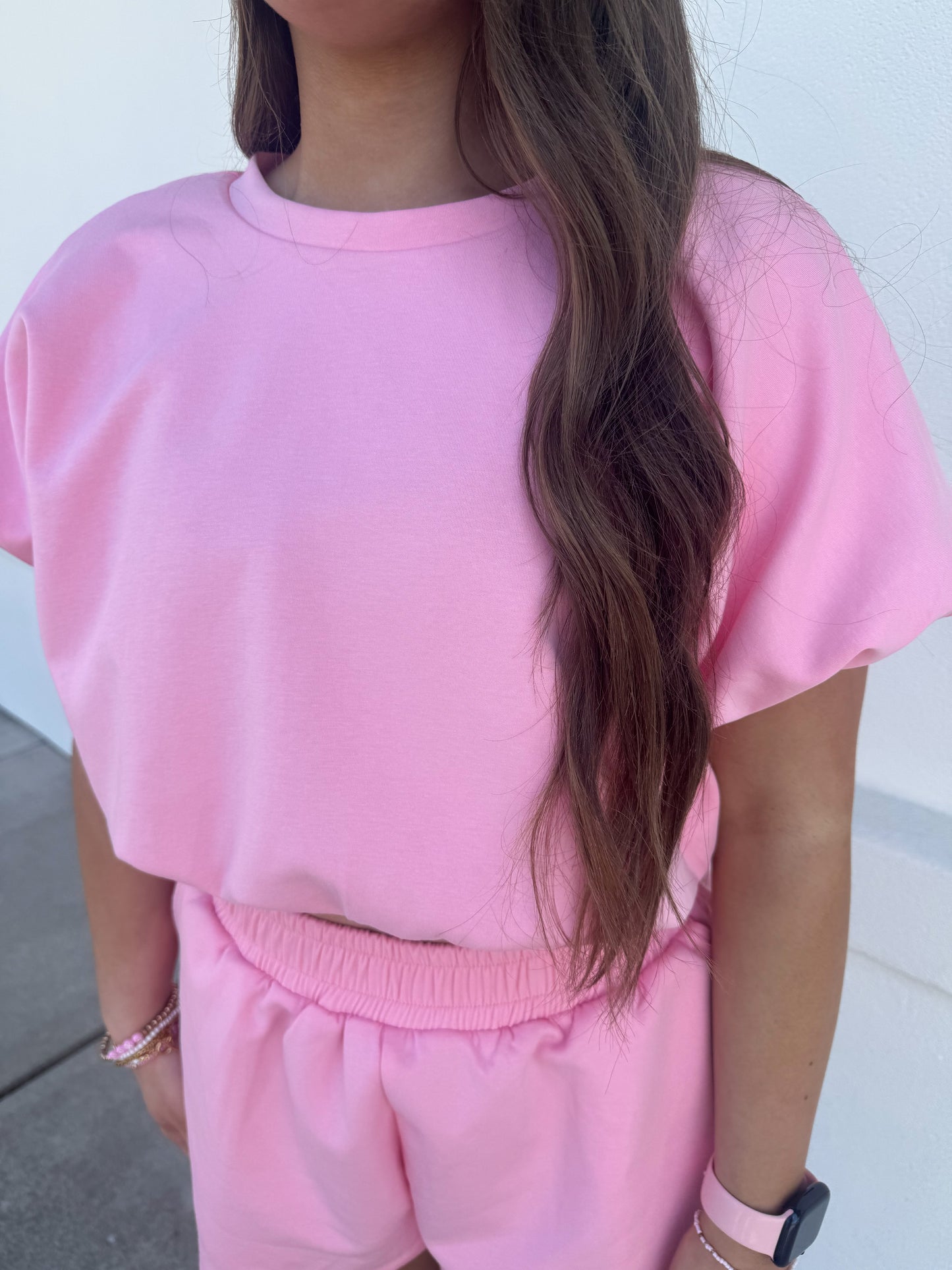 Scuba Bubble Top: Pink