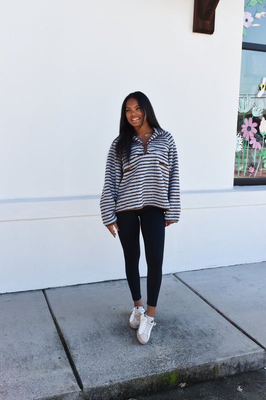 The Oakley Striped Pullover