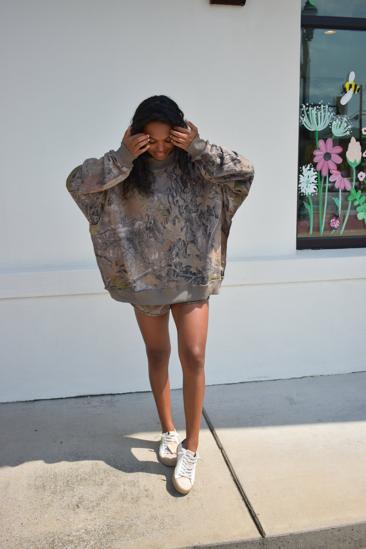 Real Tree Camo Mockneck