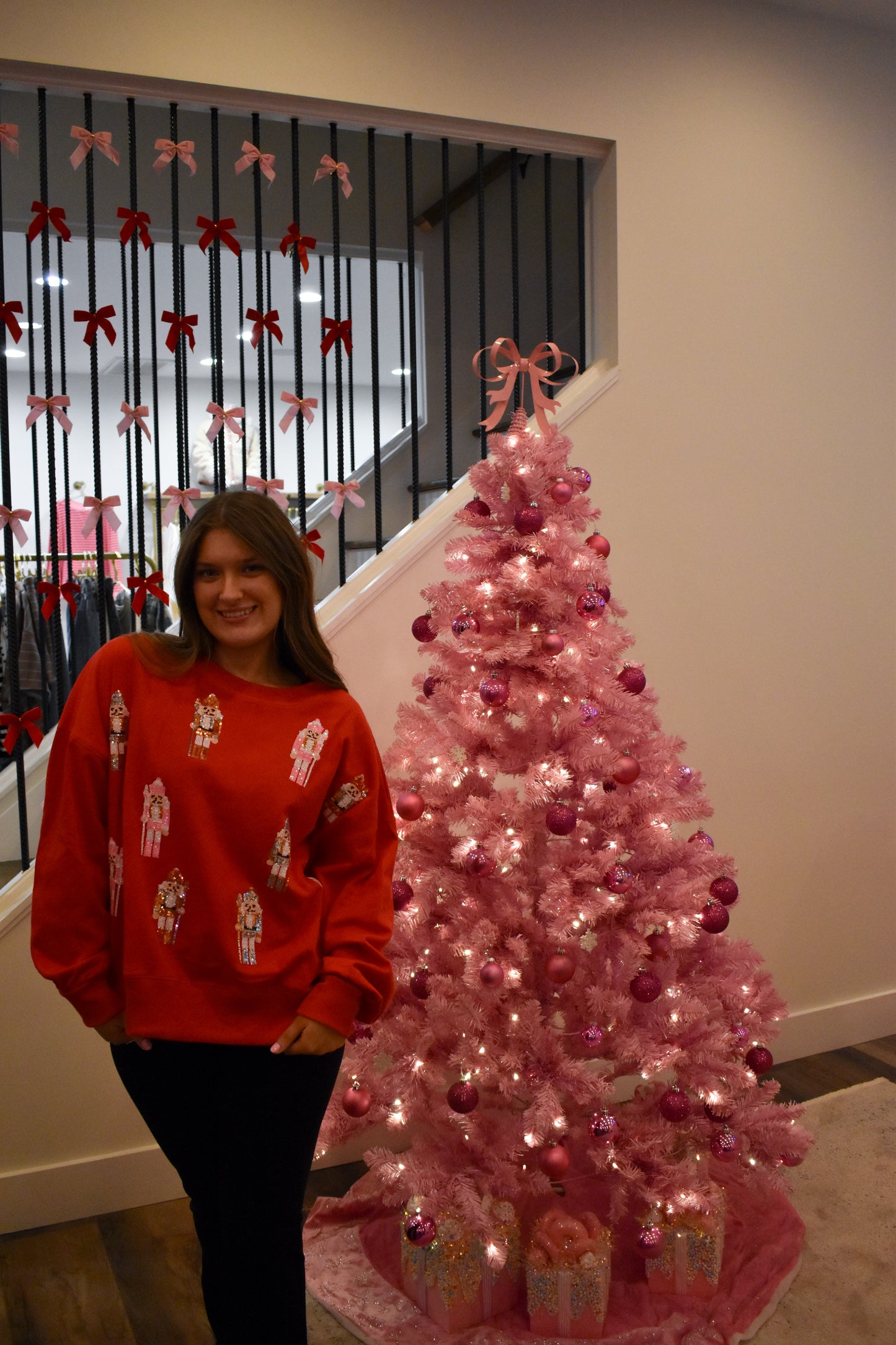 Christmas Nutcracker Oversized Sweatshirt