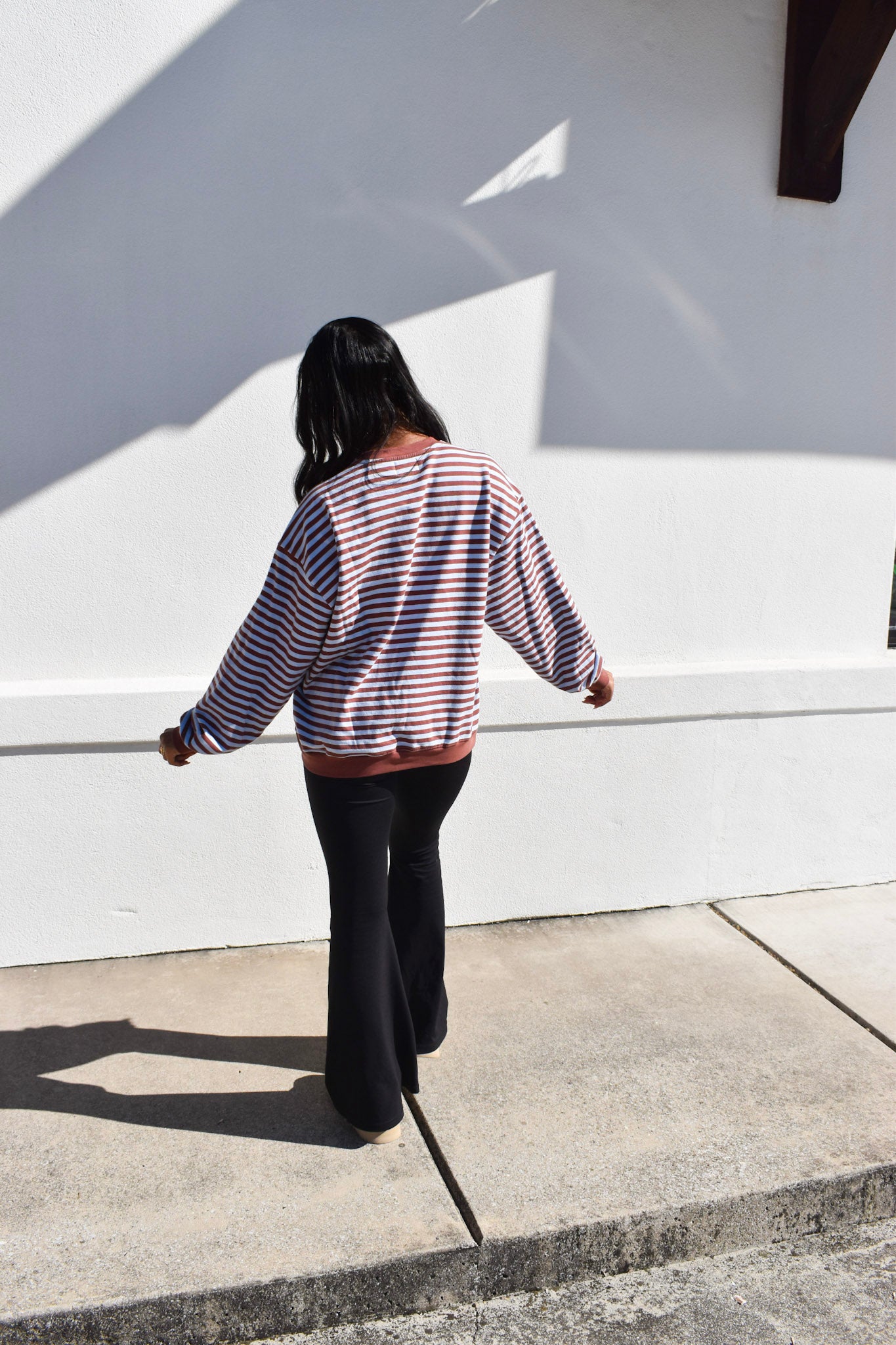 Billie Stripe Sweatshirt