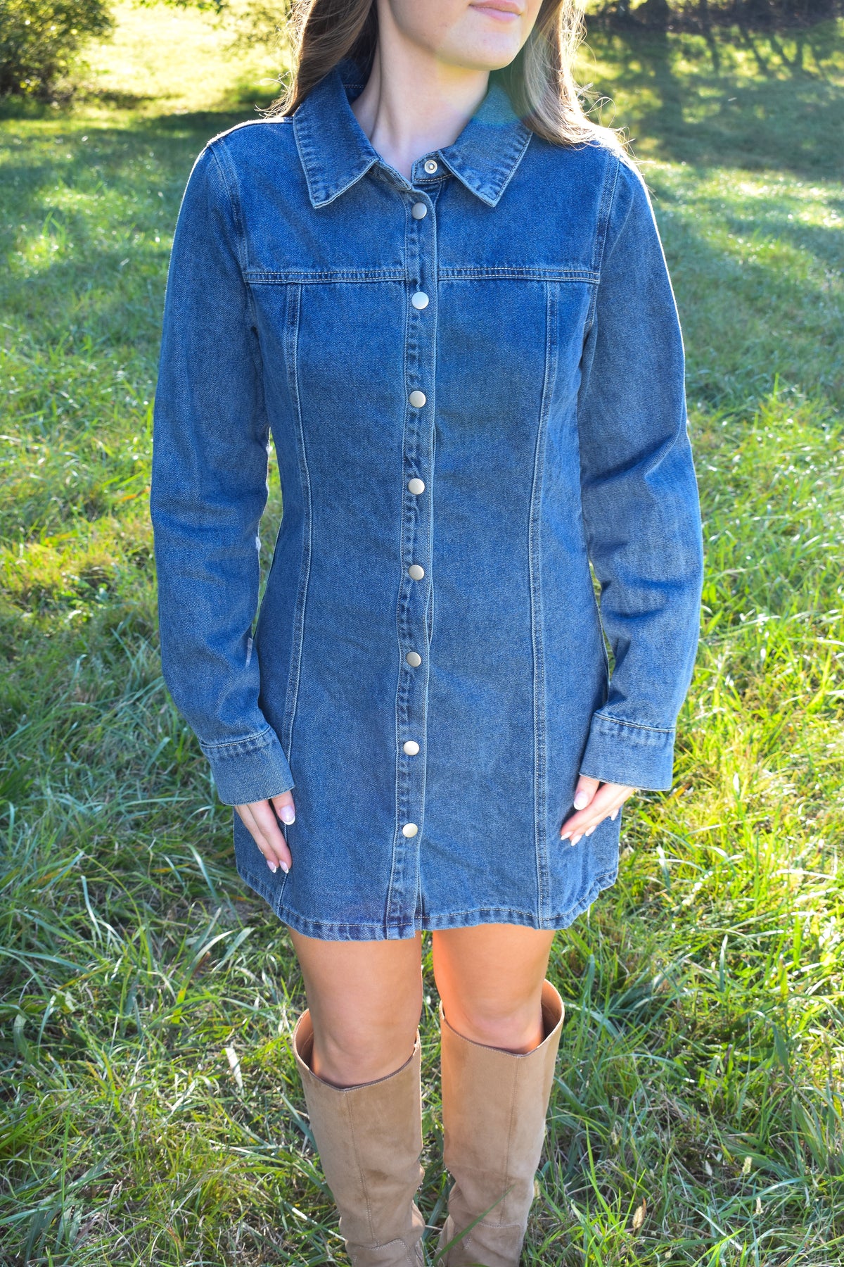 Delilah Denim Dress