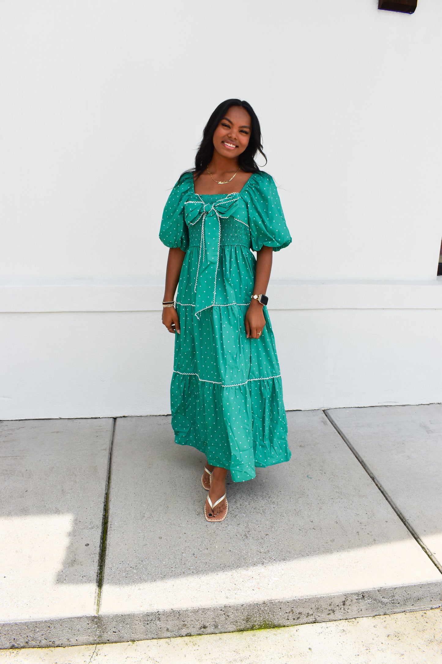 Emerald Ella Maxi Dress