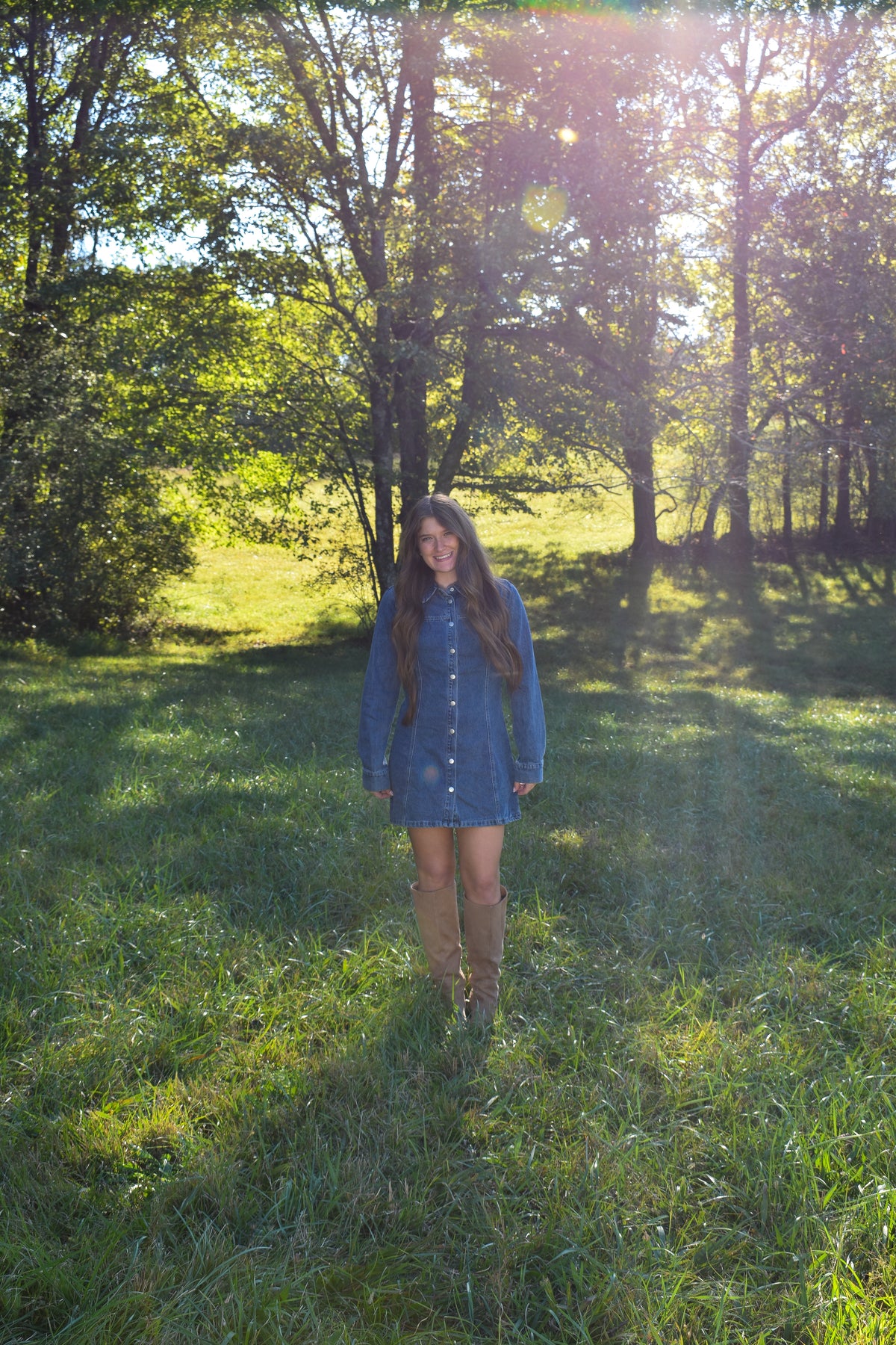 Delilah Denim Dress