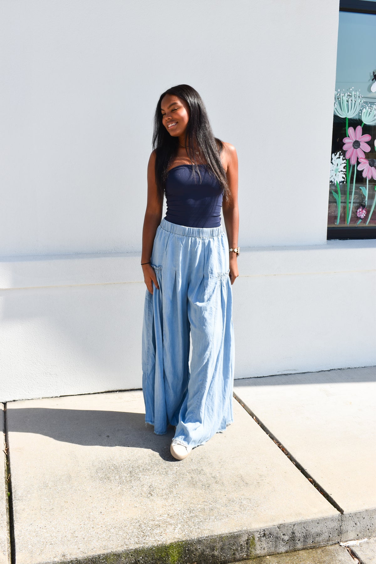 Daisy Flowy Pants
