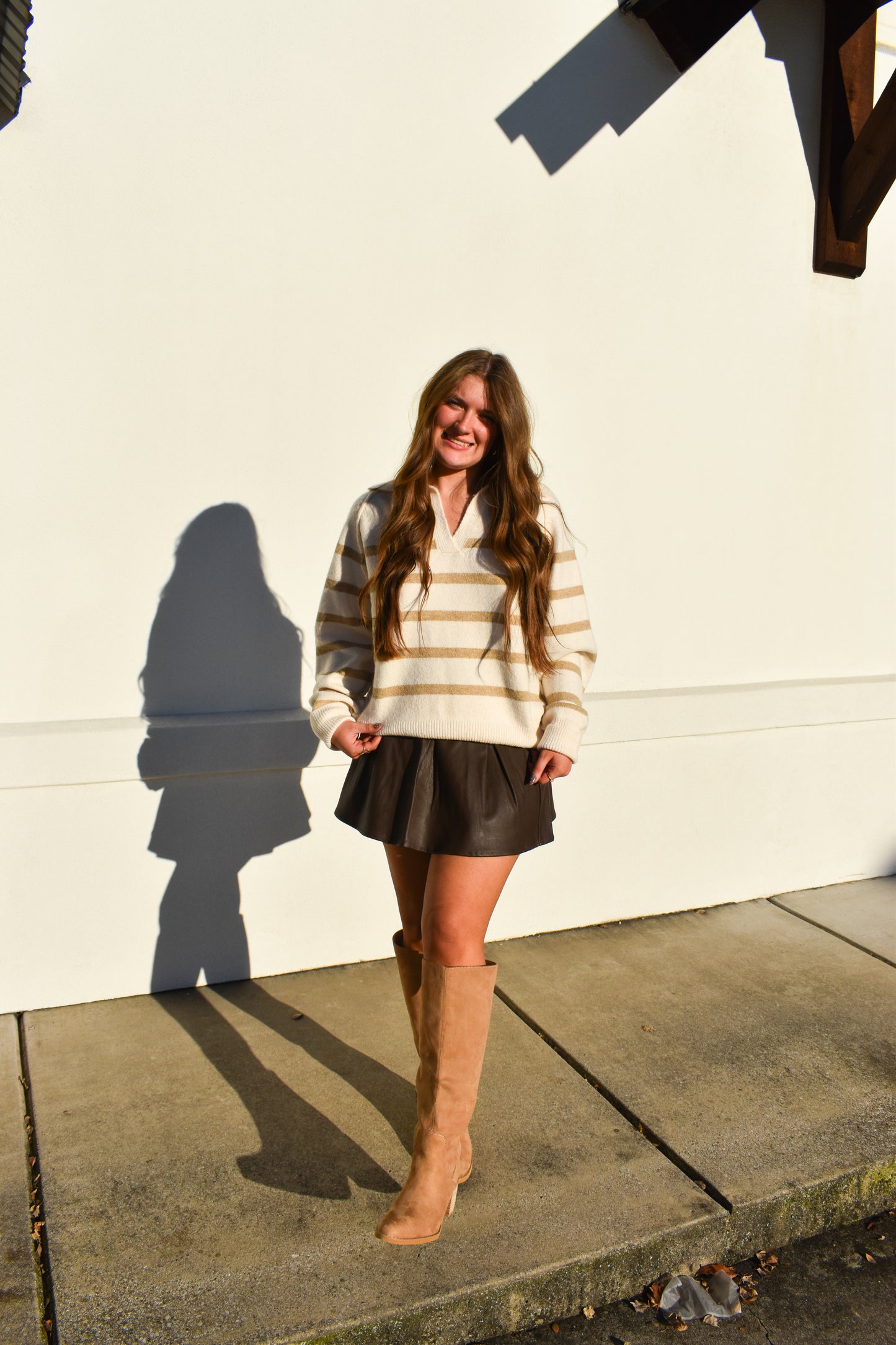 Cozy Classic Stripe Sweater