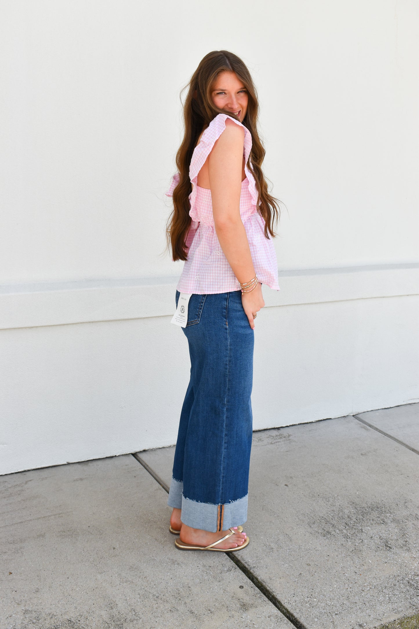 Blushing Bows Top