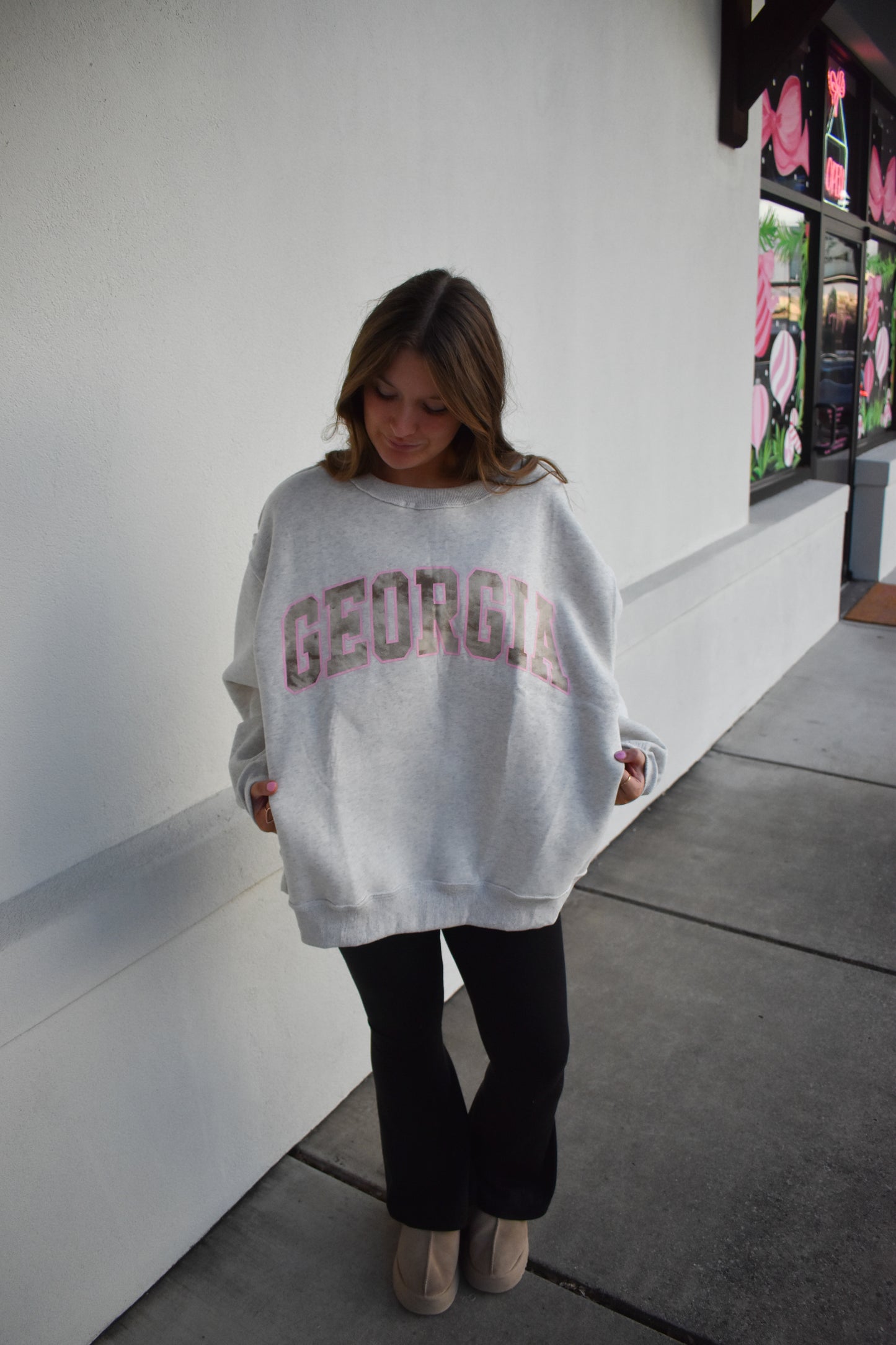 GEORGIA Reversible Camo Mini Mockneck