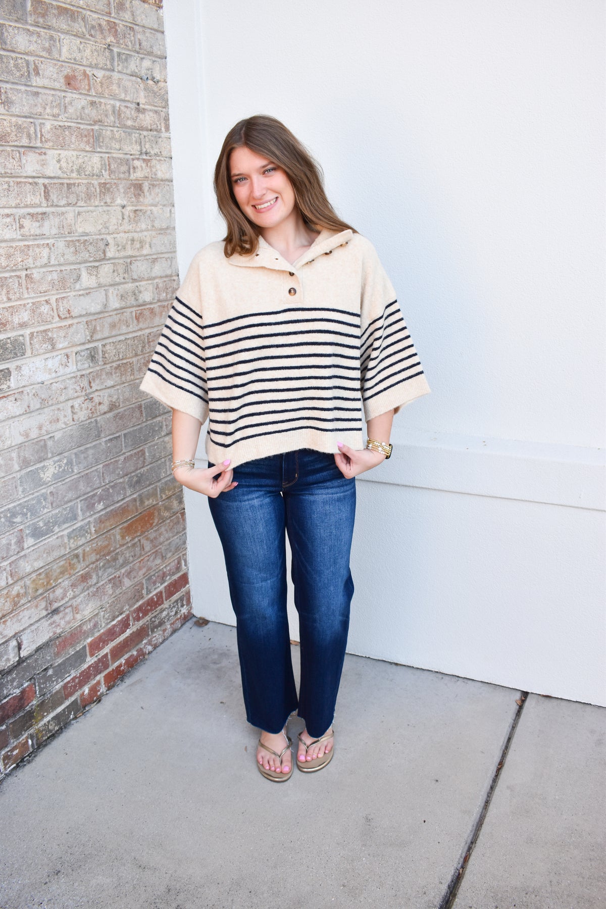 Autumn Coast Stripe Sweater