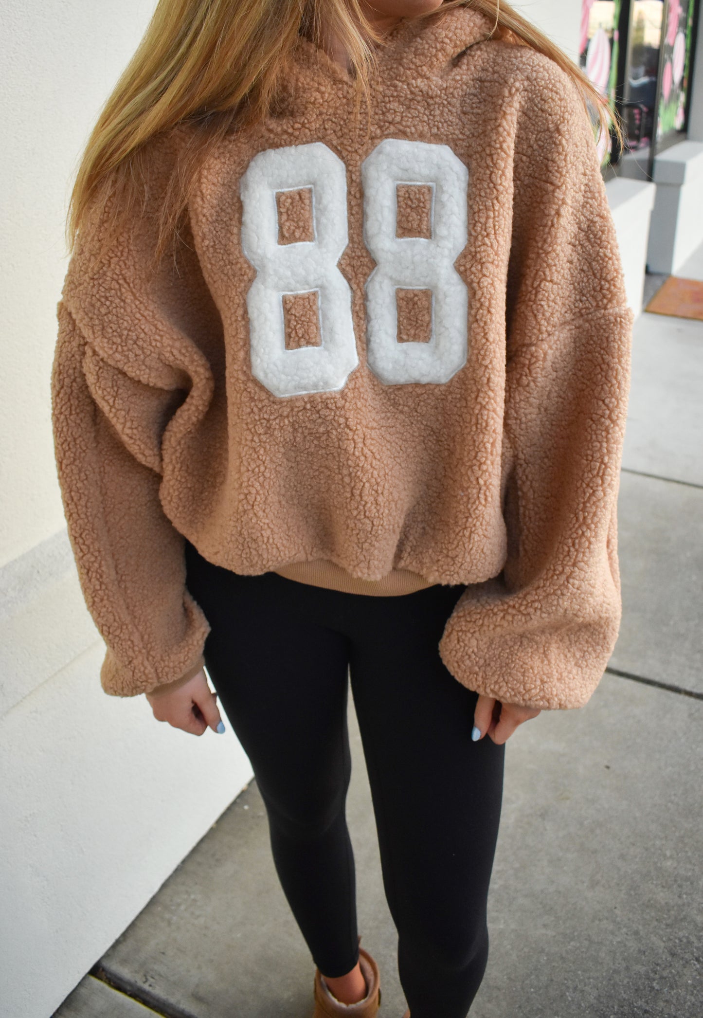 88 Embroidery Cozy Hoodie