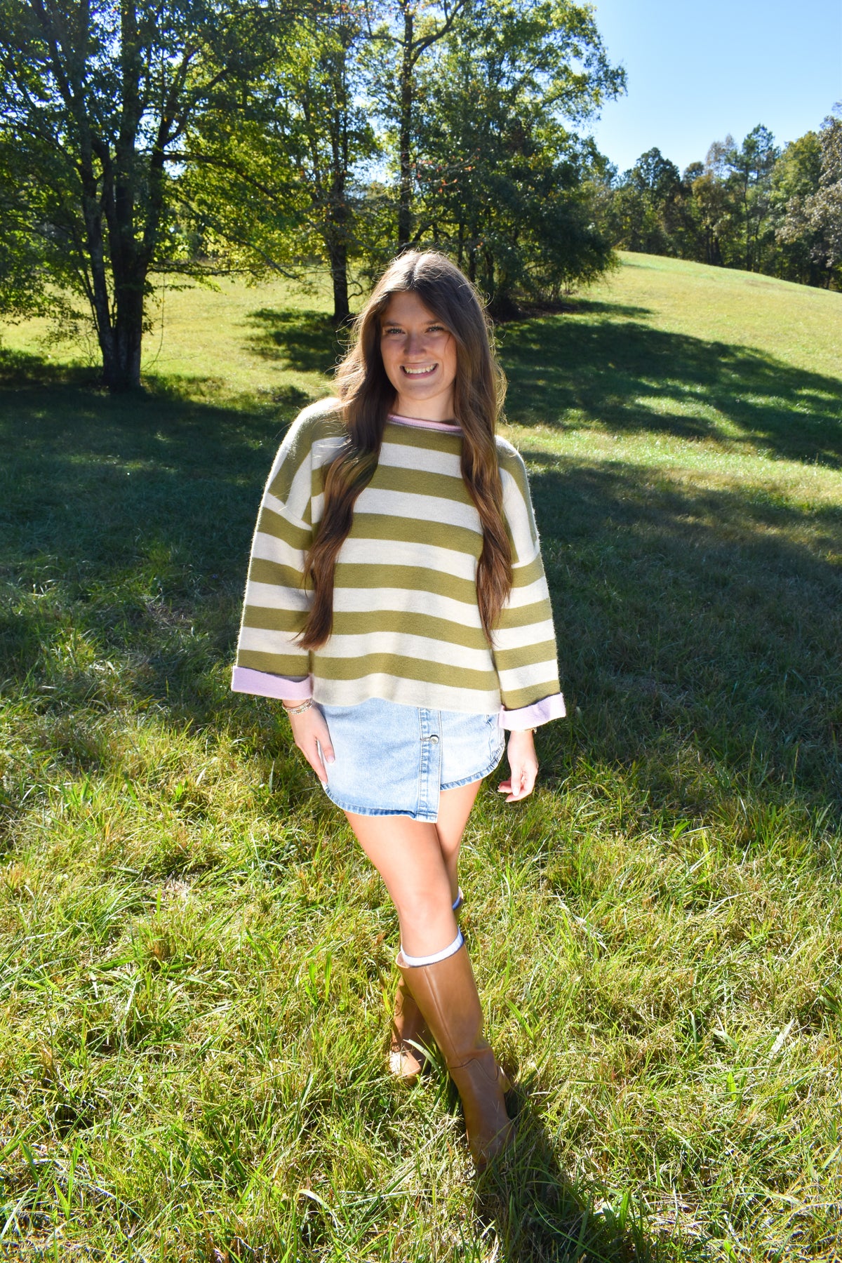 The Olive & Blush Reversible Sweater