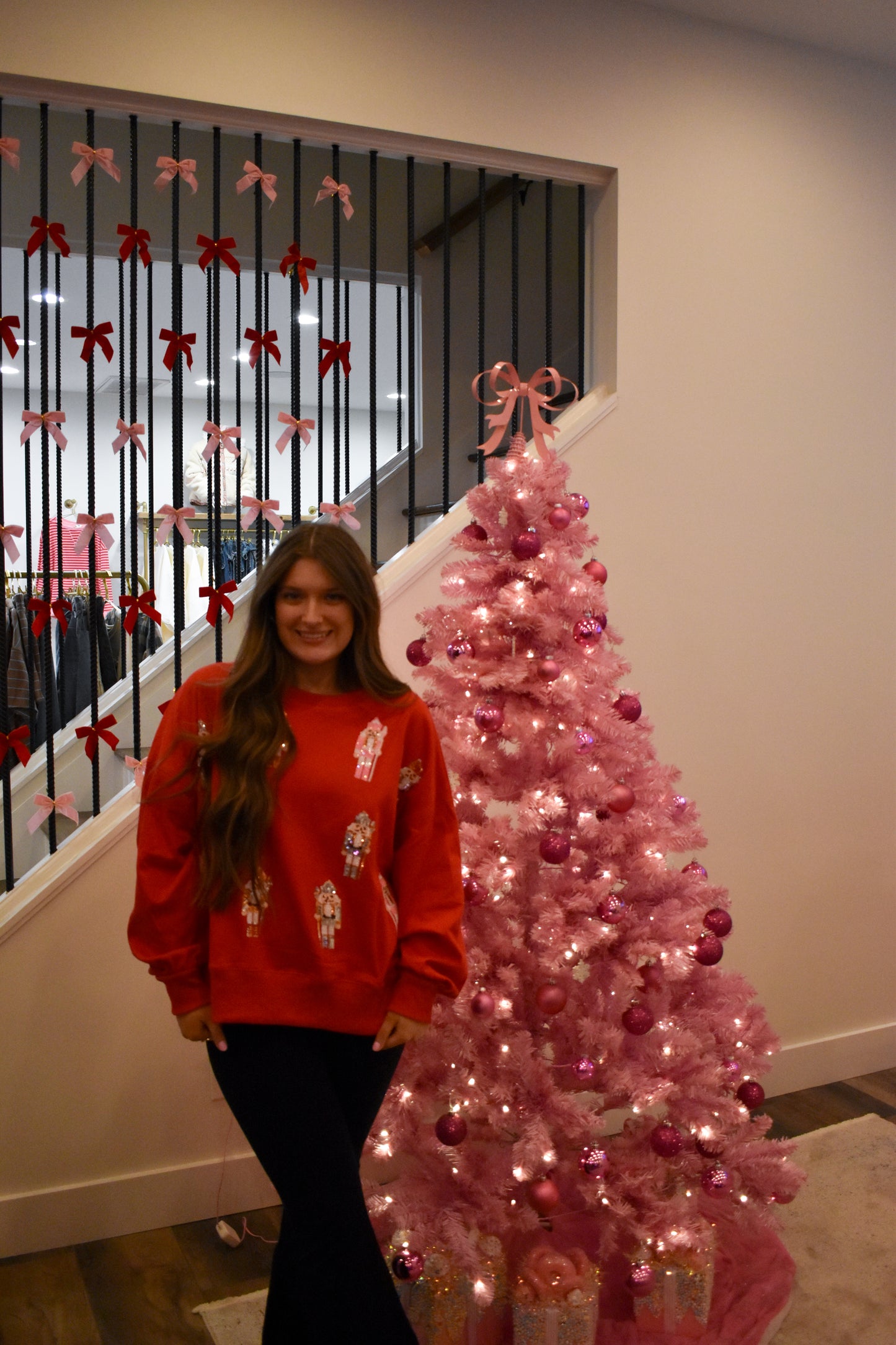 Christmas Nutcracker Oversized Sweatshirt