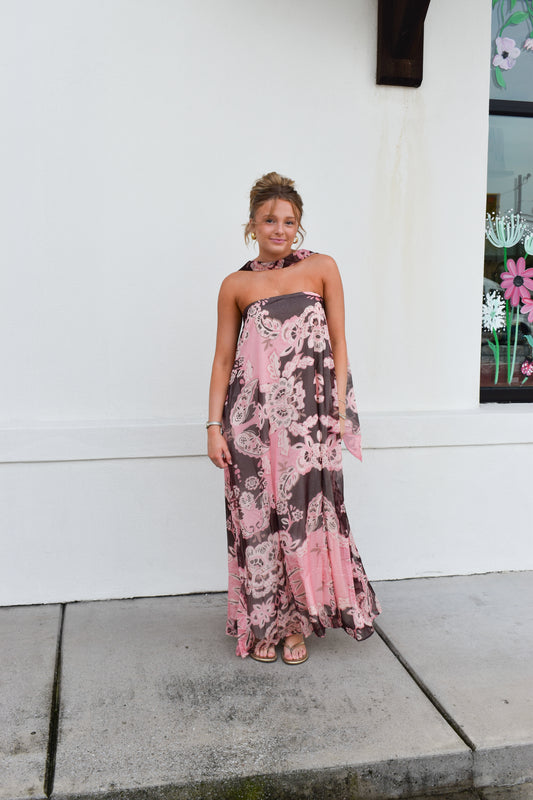 The Rosalie Floral Maxi Dress