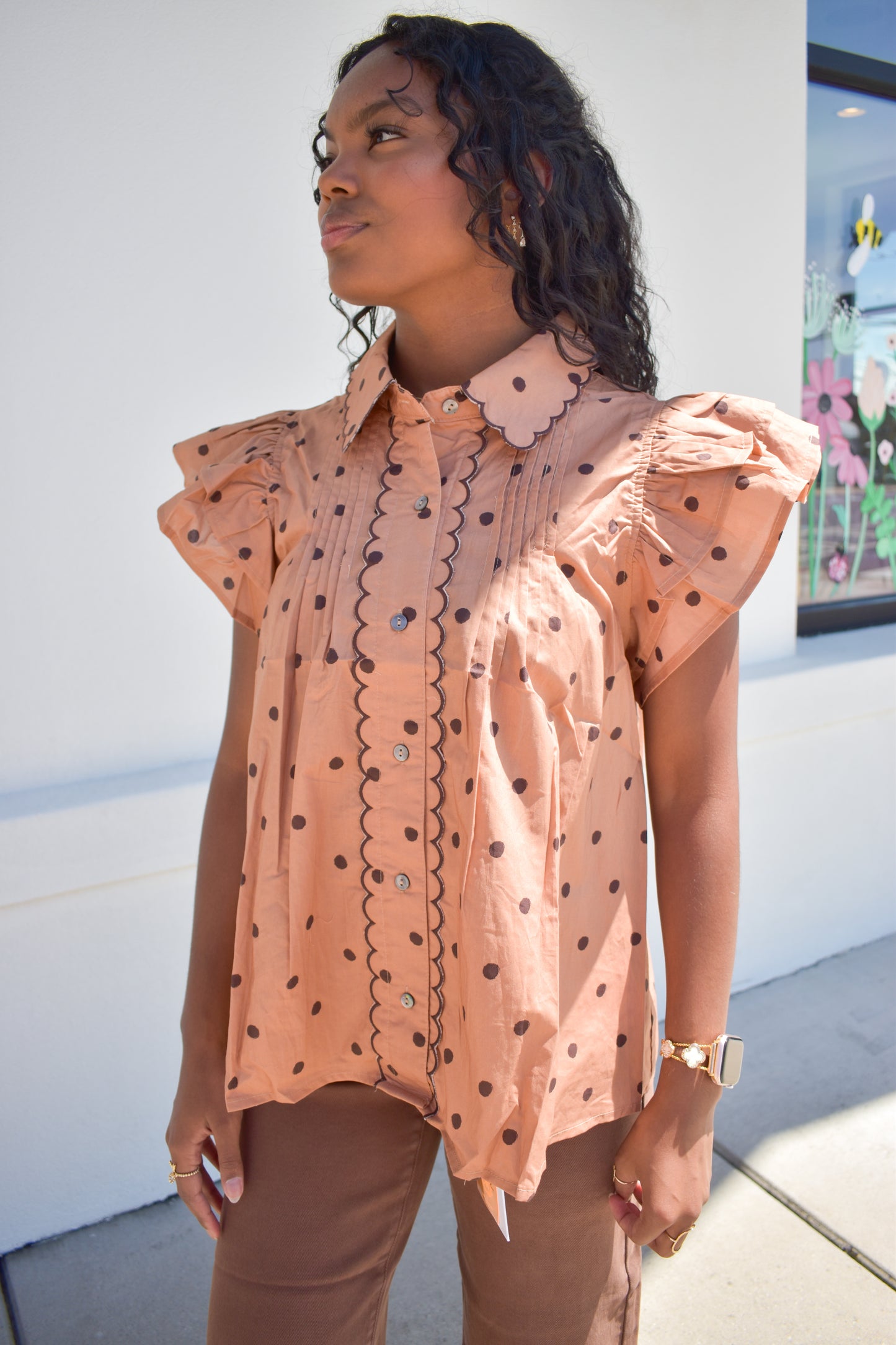 Mocha Moments Blouse