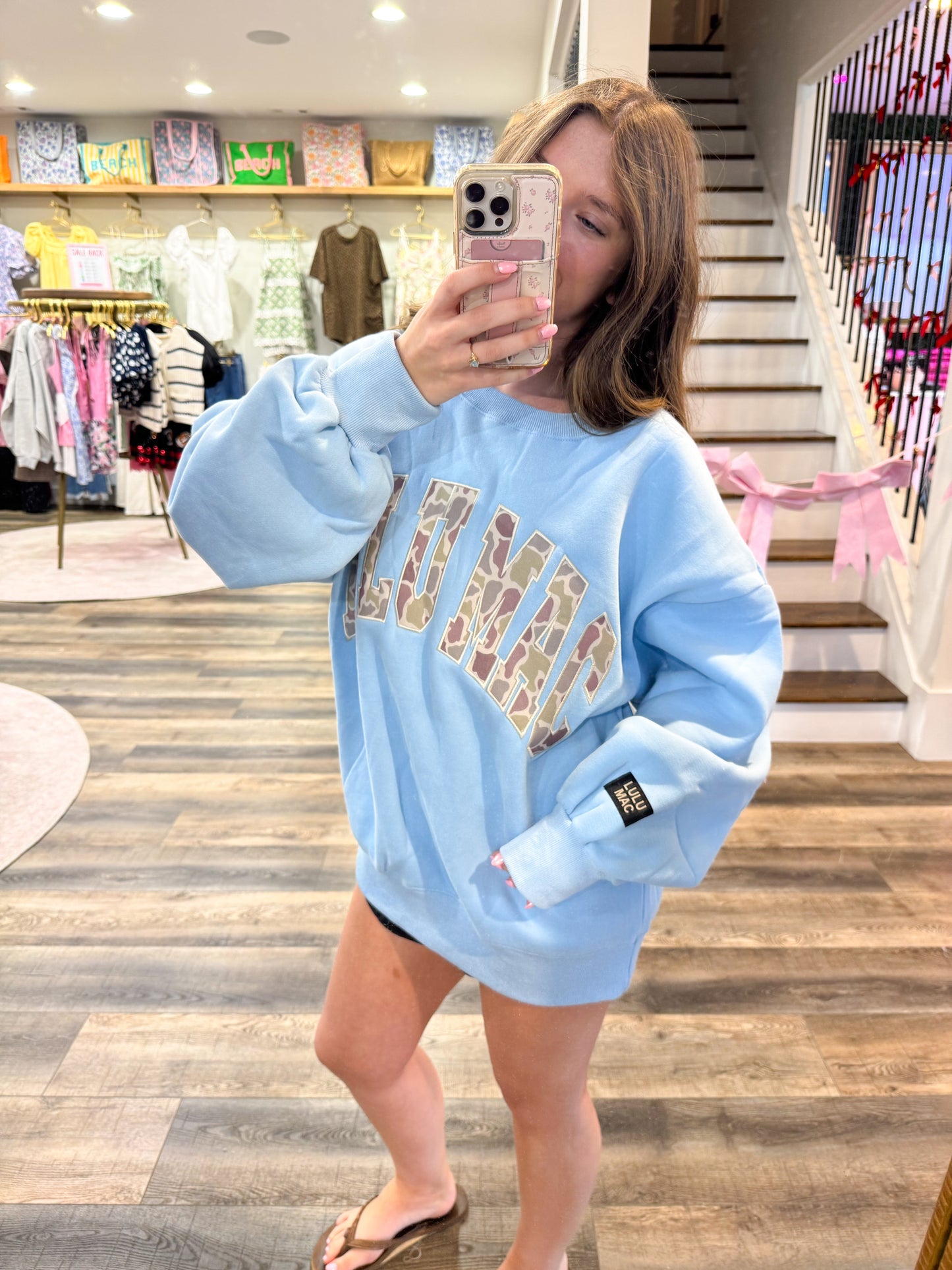 Lulu Mac Camo: Light Blue