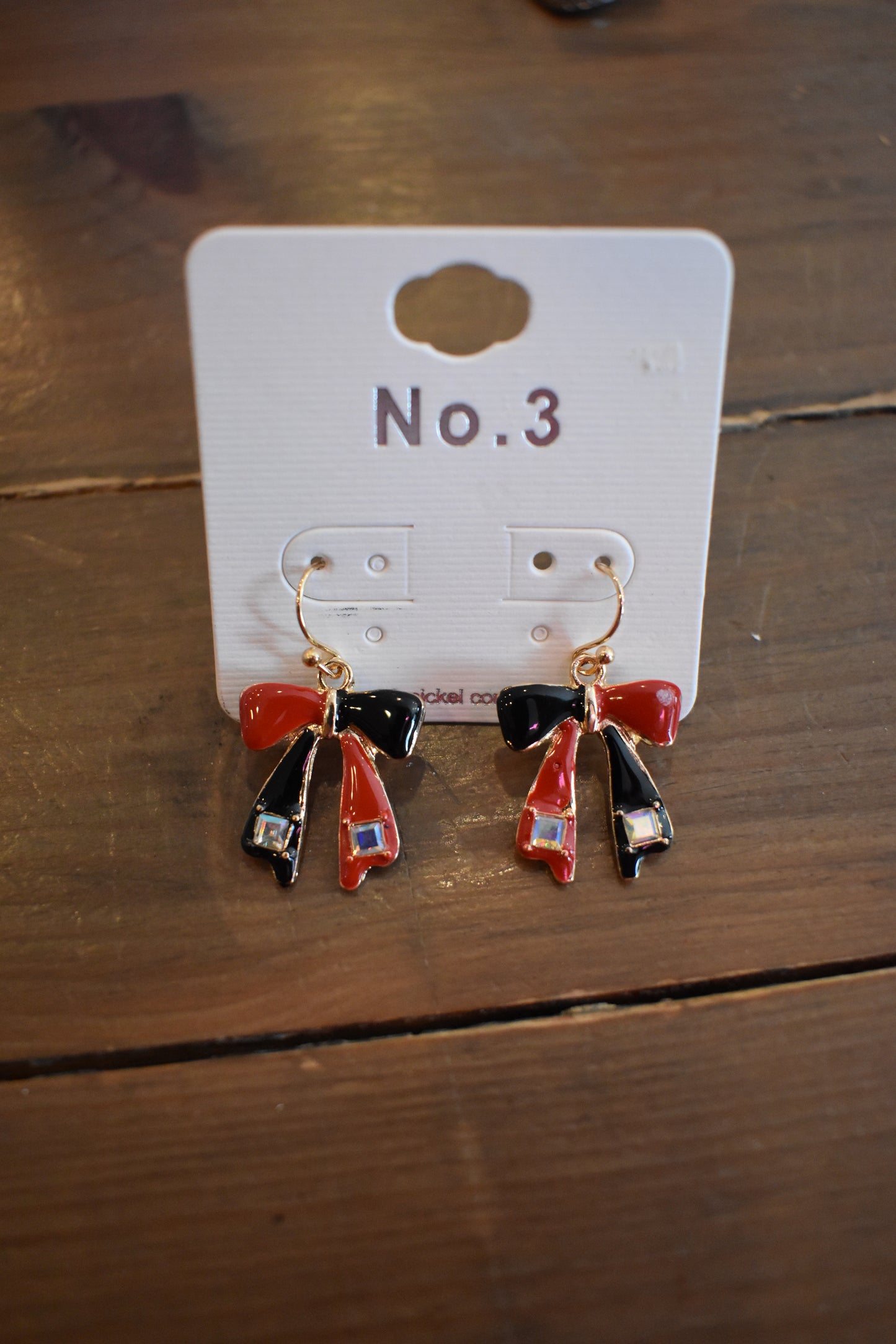 Bow Game Day Earrings