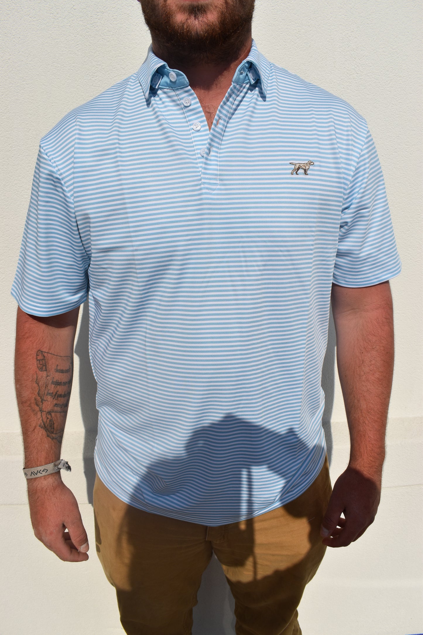 The Marshall Polo: Baby Blue
