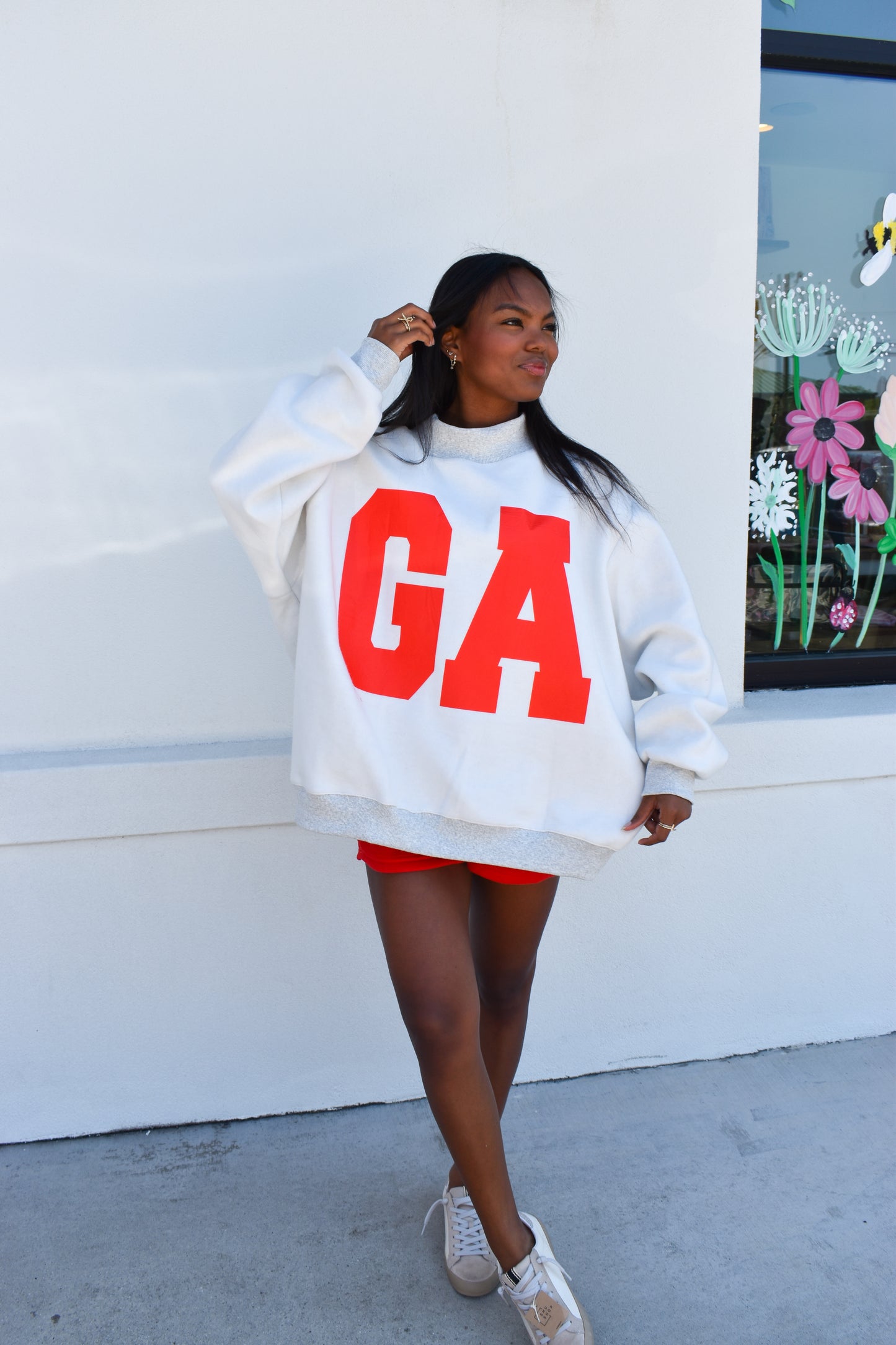 Georgia Reversible Mockneck