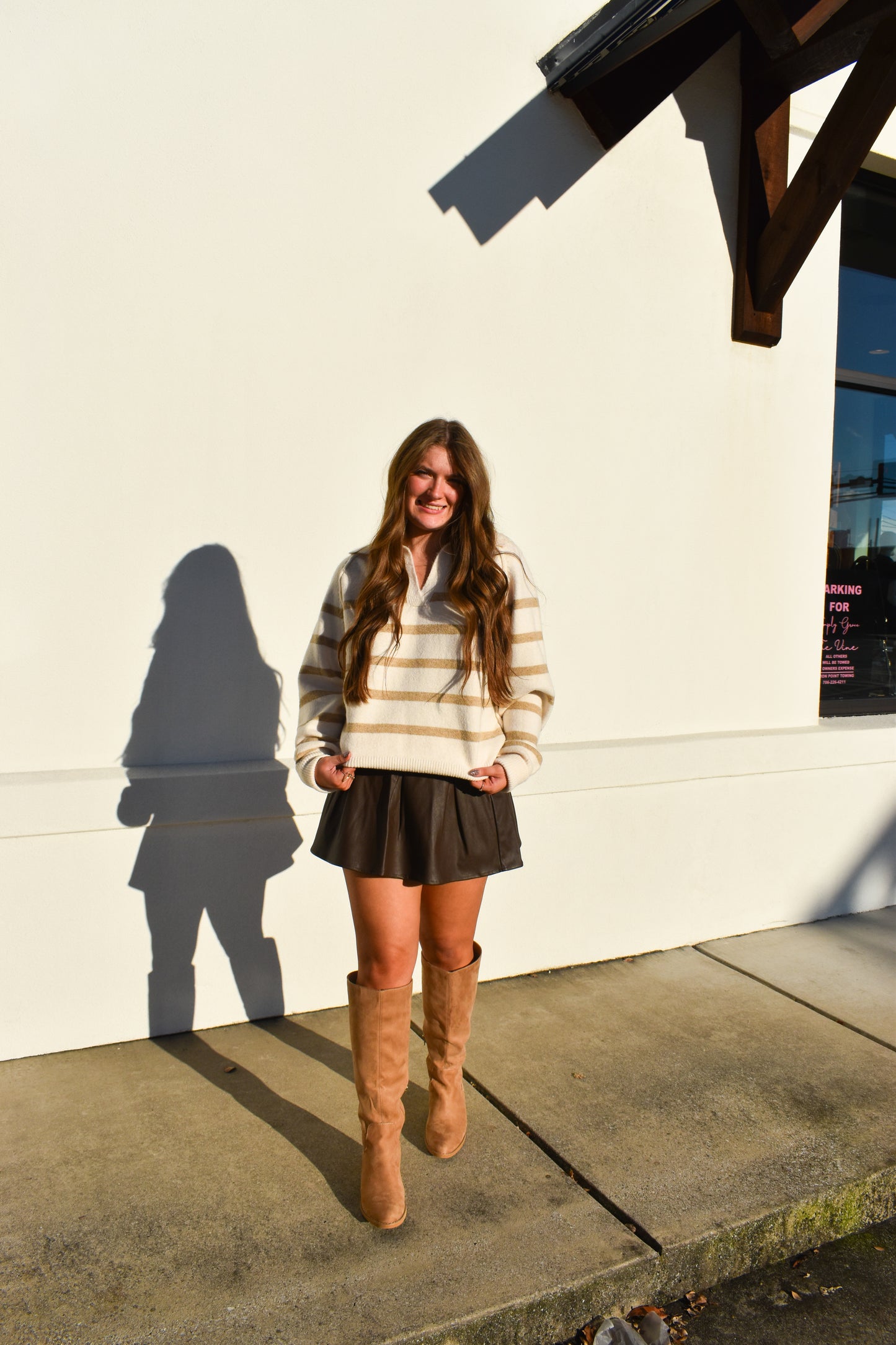 Cozy Classic Stripe Sweater