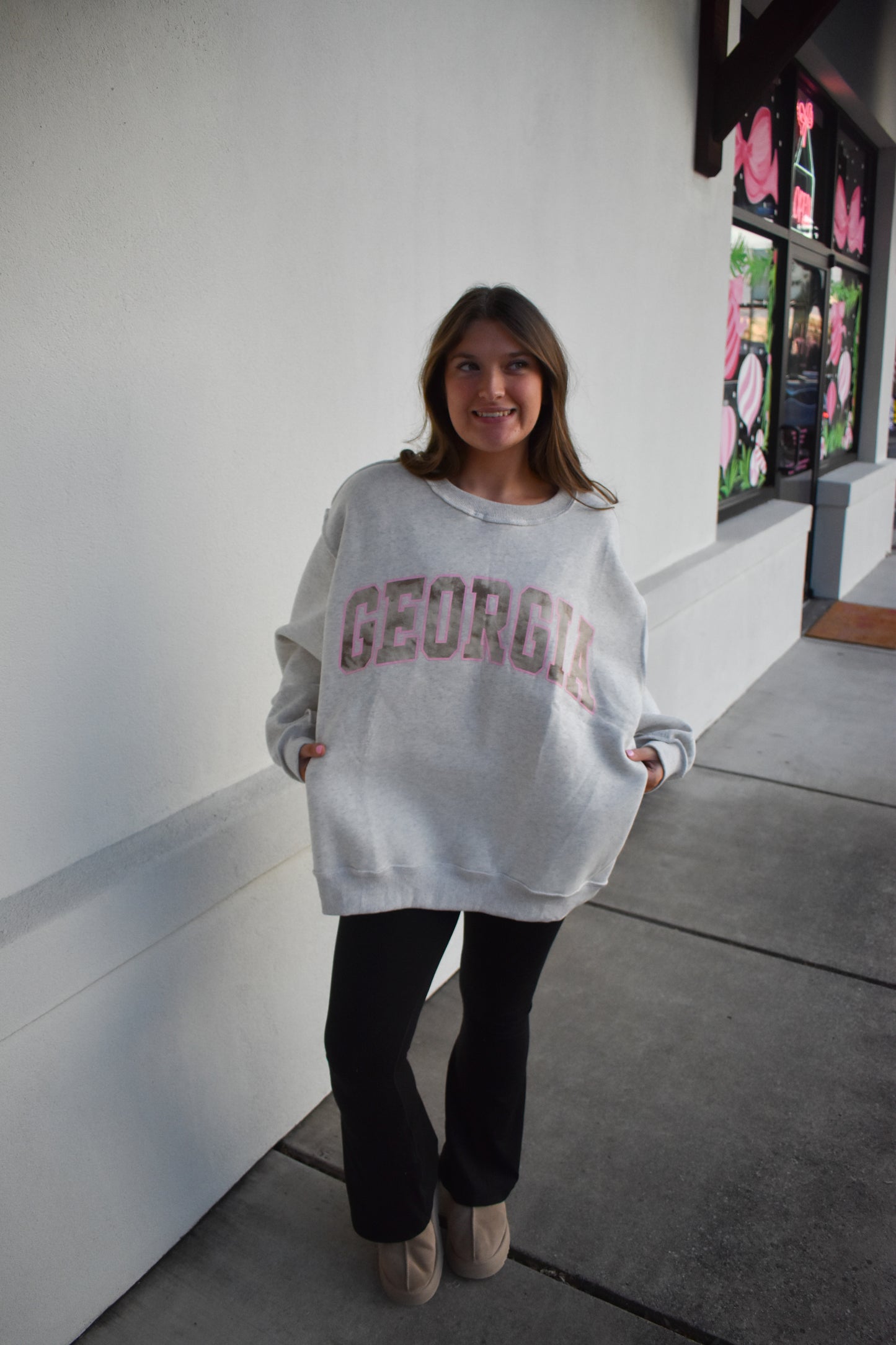 GEORGIA Reversible Camo Mini Mockneck