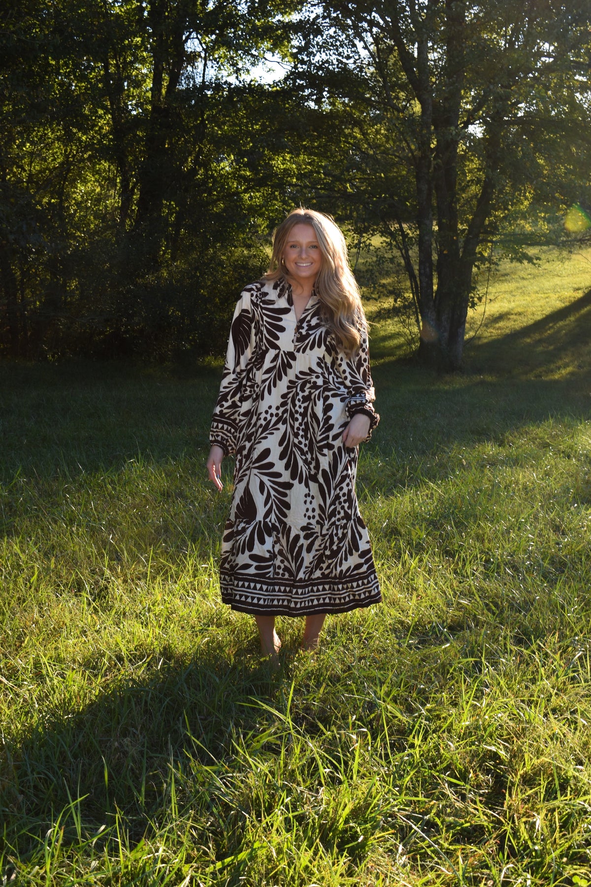 The Sienna Floral Midi