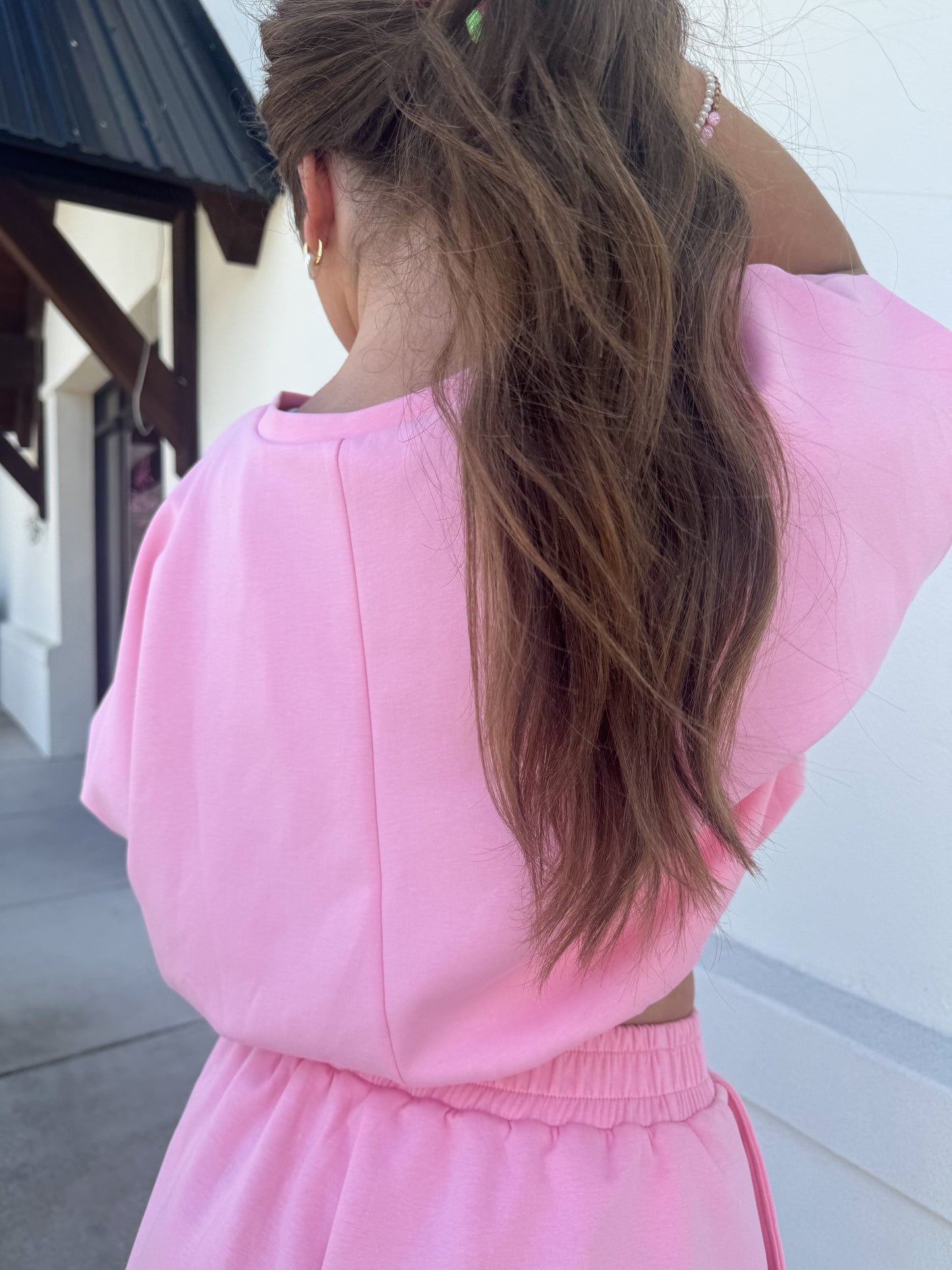 Scuba Bubble Top: Pink