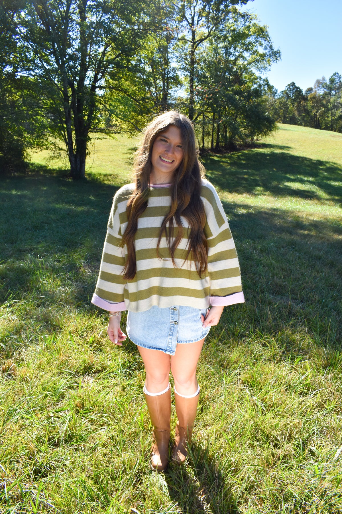 The Olive & Blush Reversible Sweater