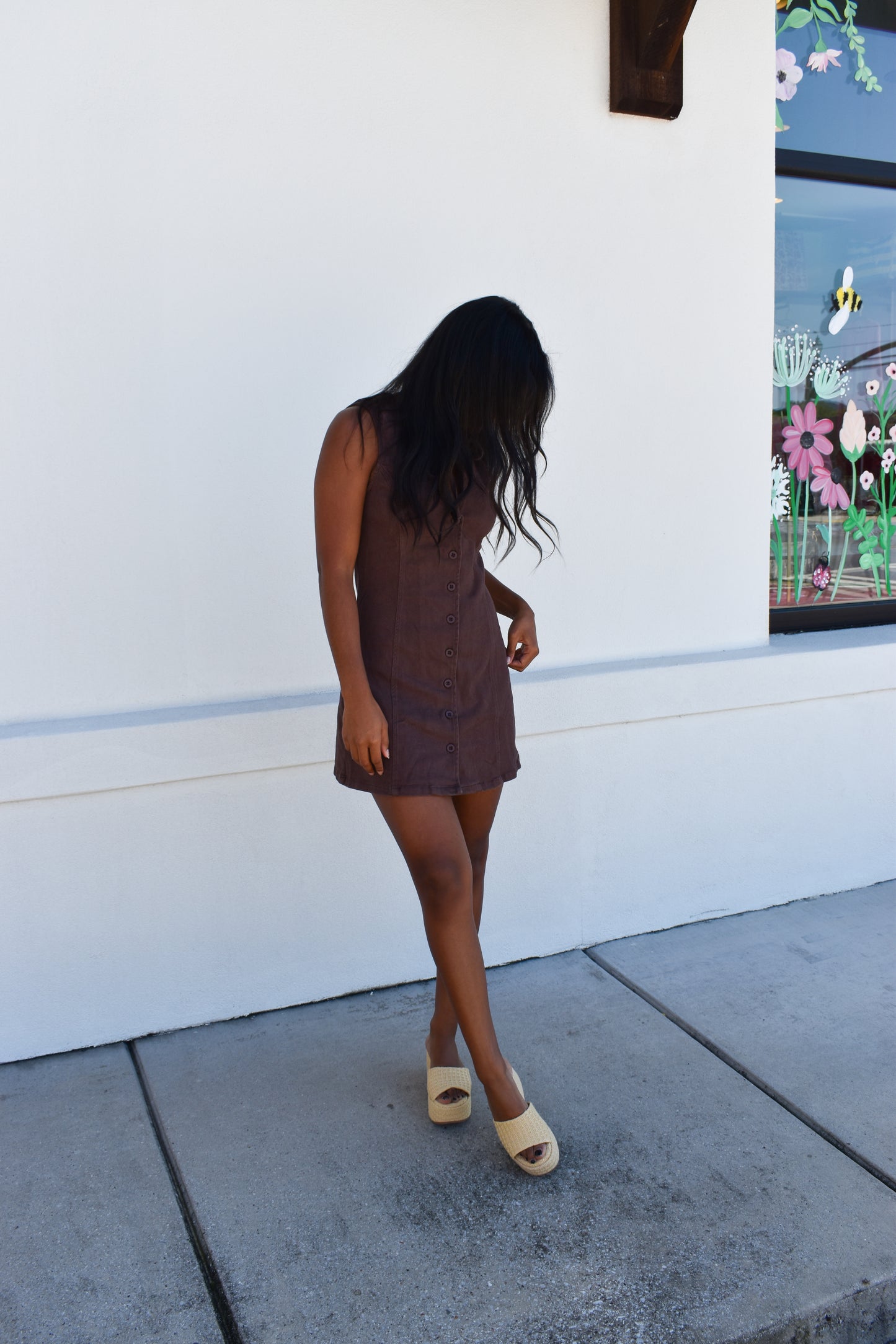 Izzy Sleeveless Mini Dress