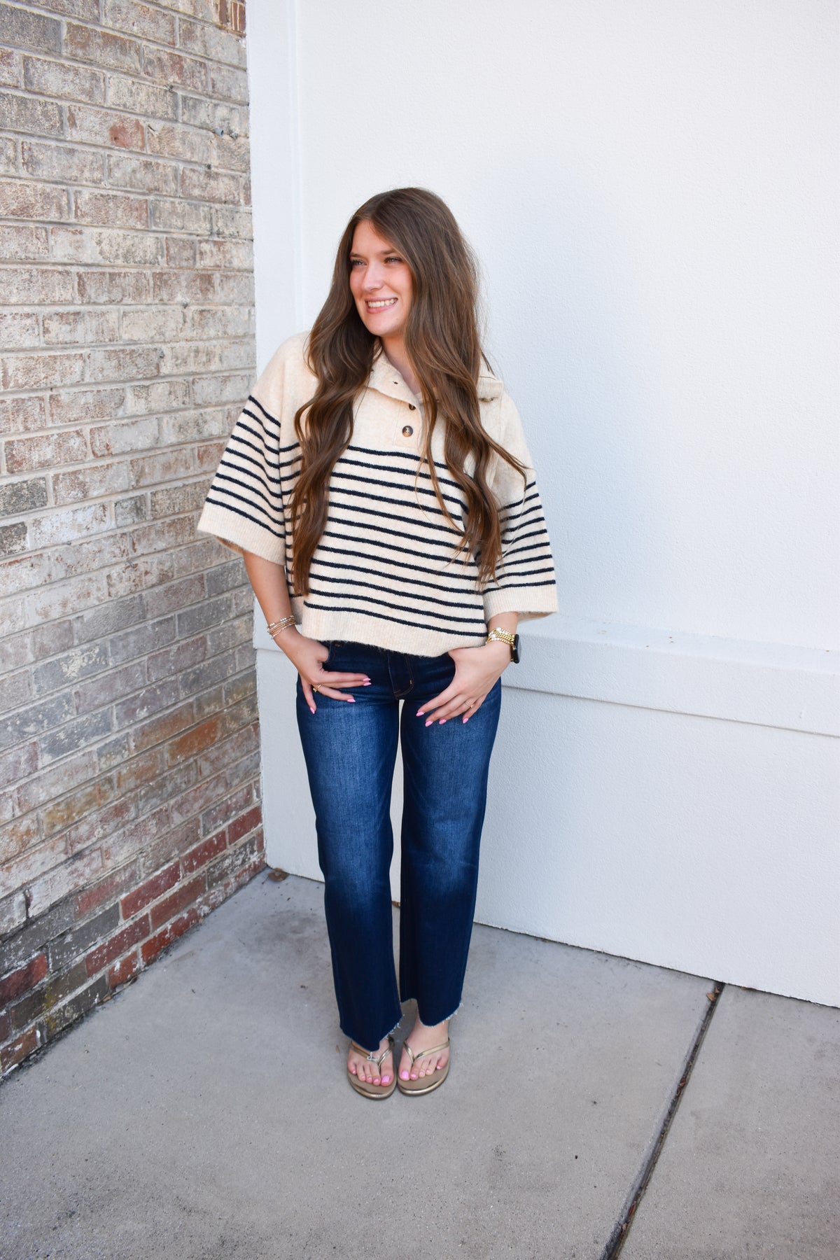 Autumn Coast Stripe Sweater