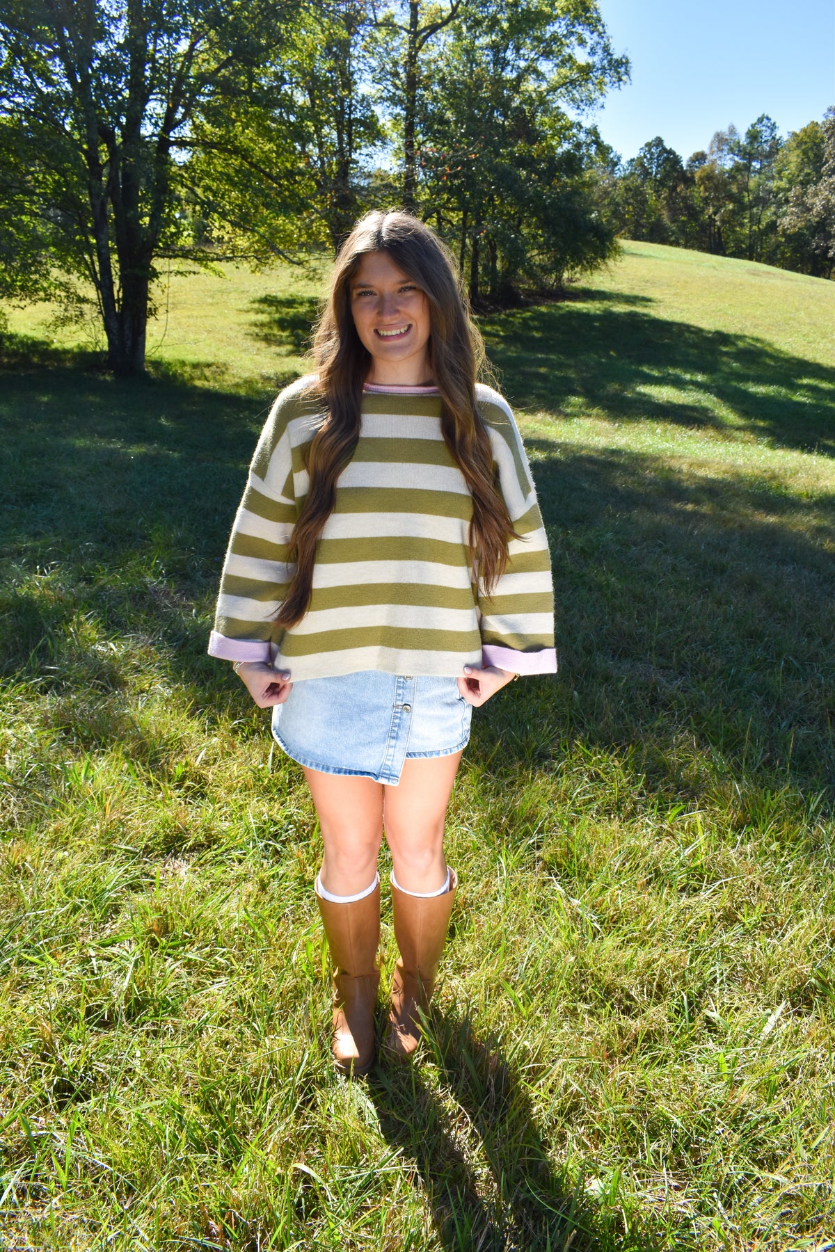 The Olive & Blush Reversible Sweater
