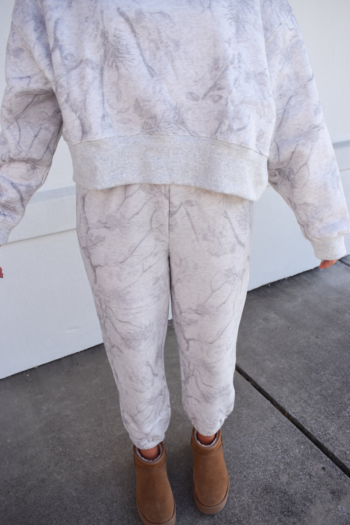 Grey Camo Sweatpants