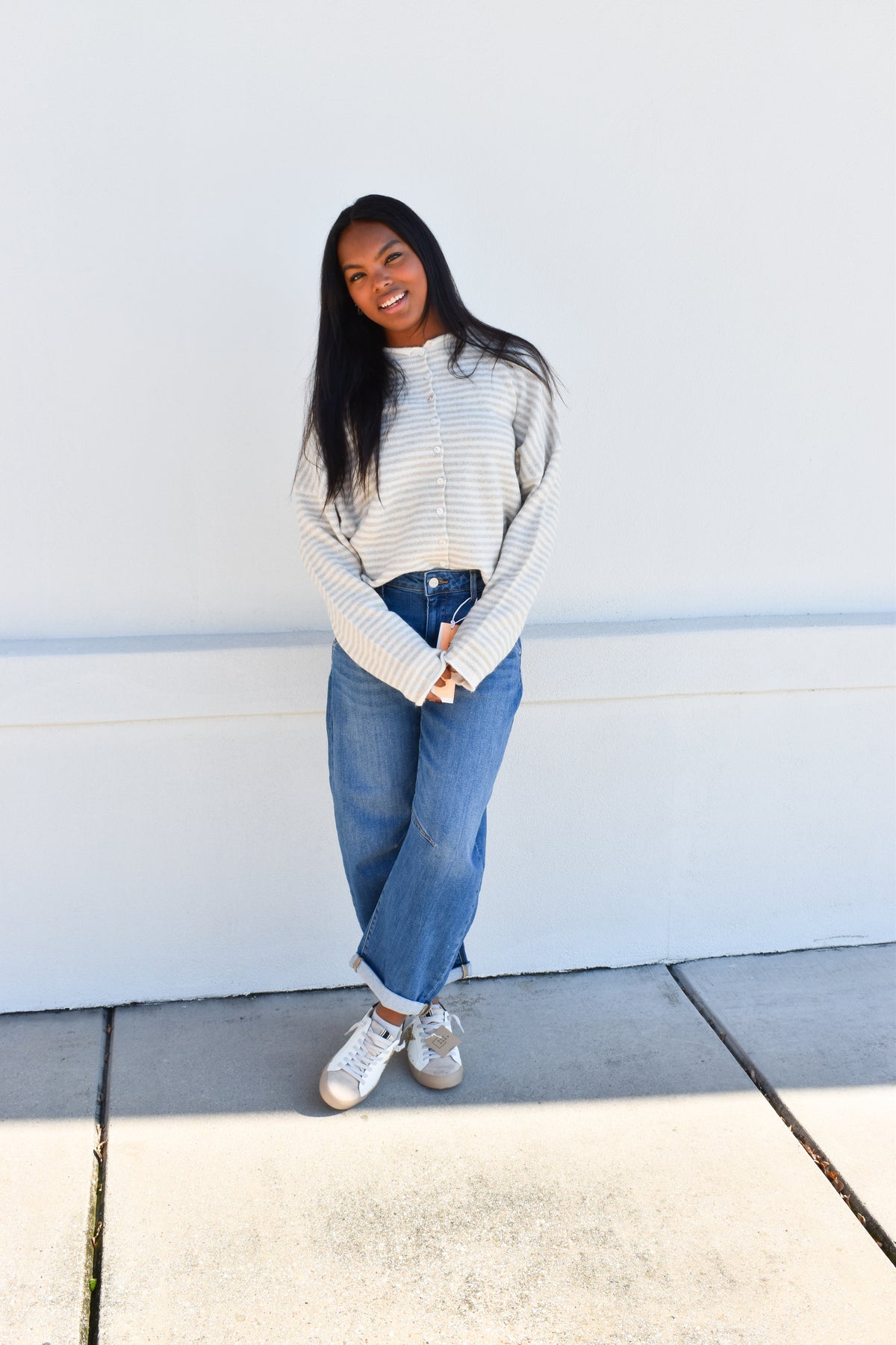 Piper Stripe Cardigan