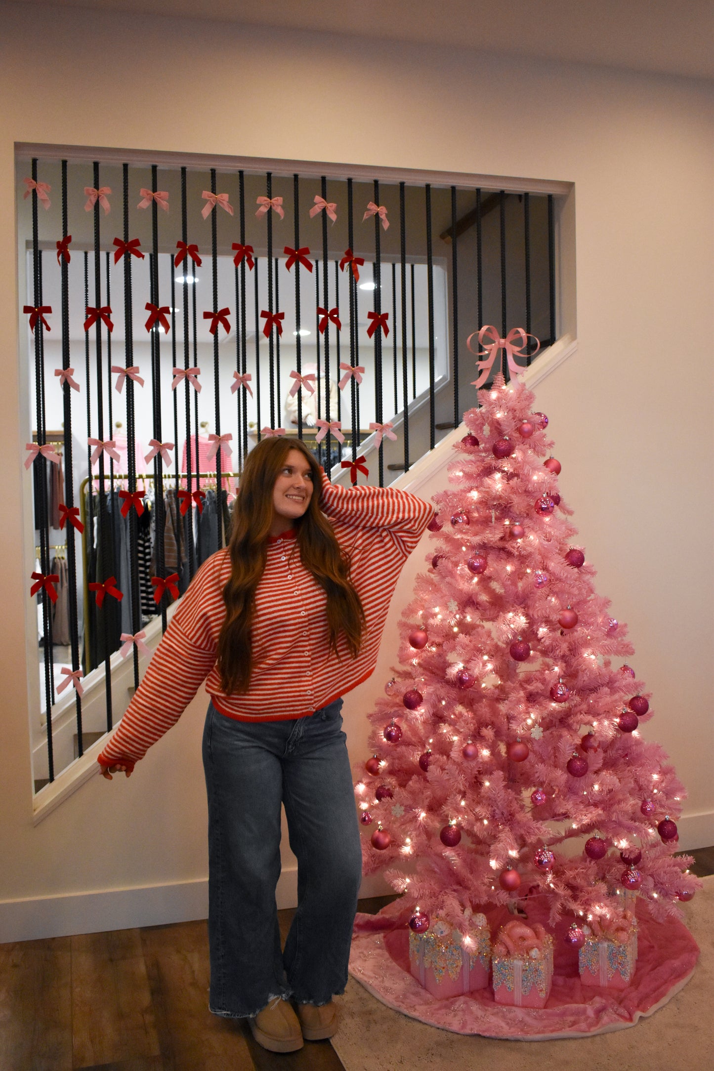 Piper Cardigan - Mini Striped