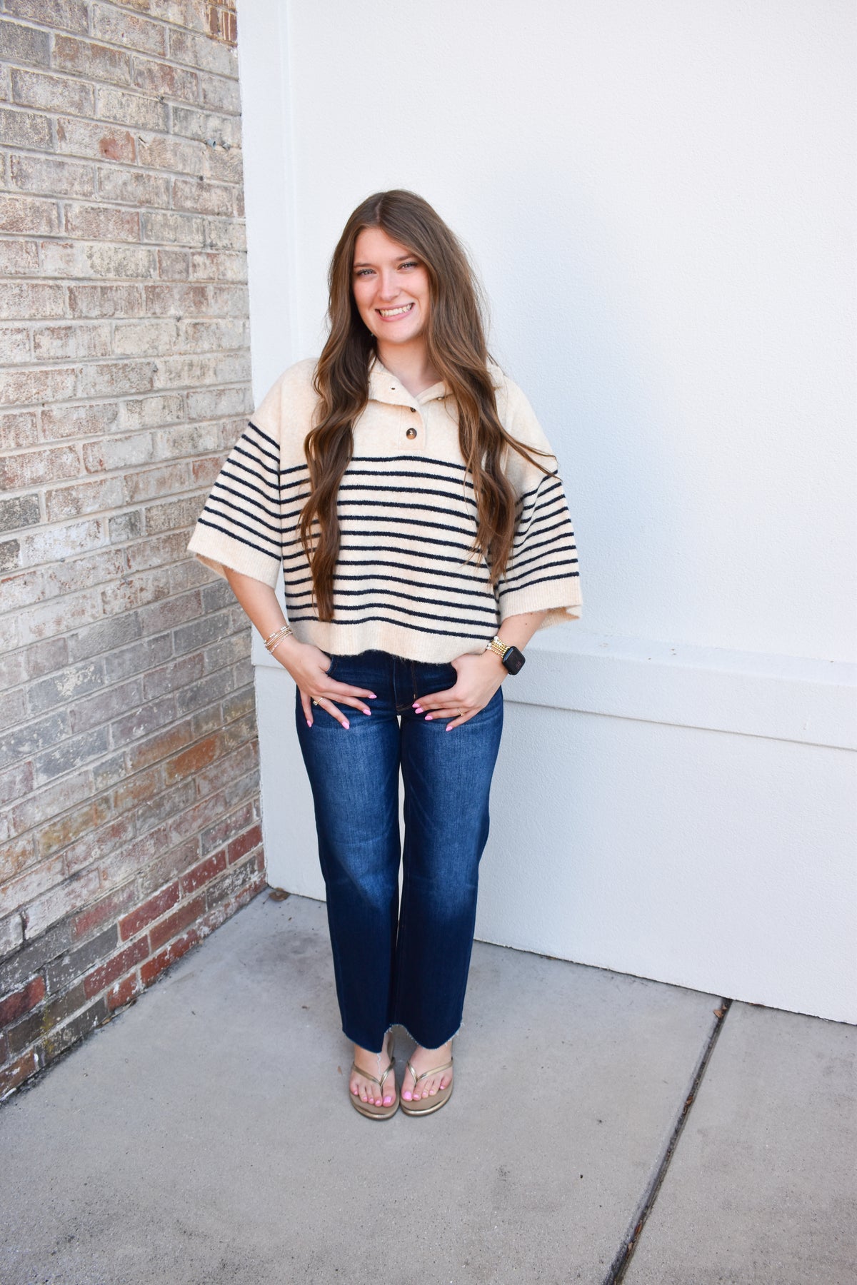 Autumn Coast Stripe Sweater