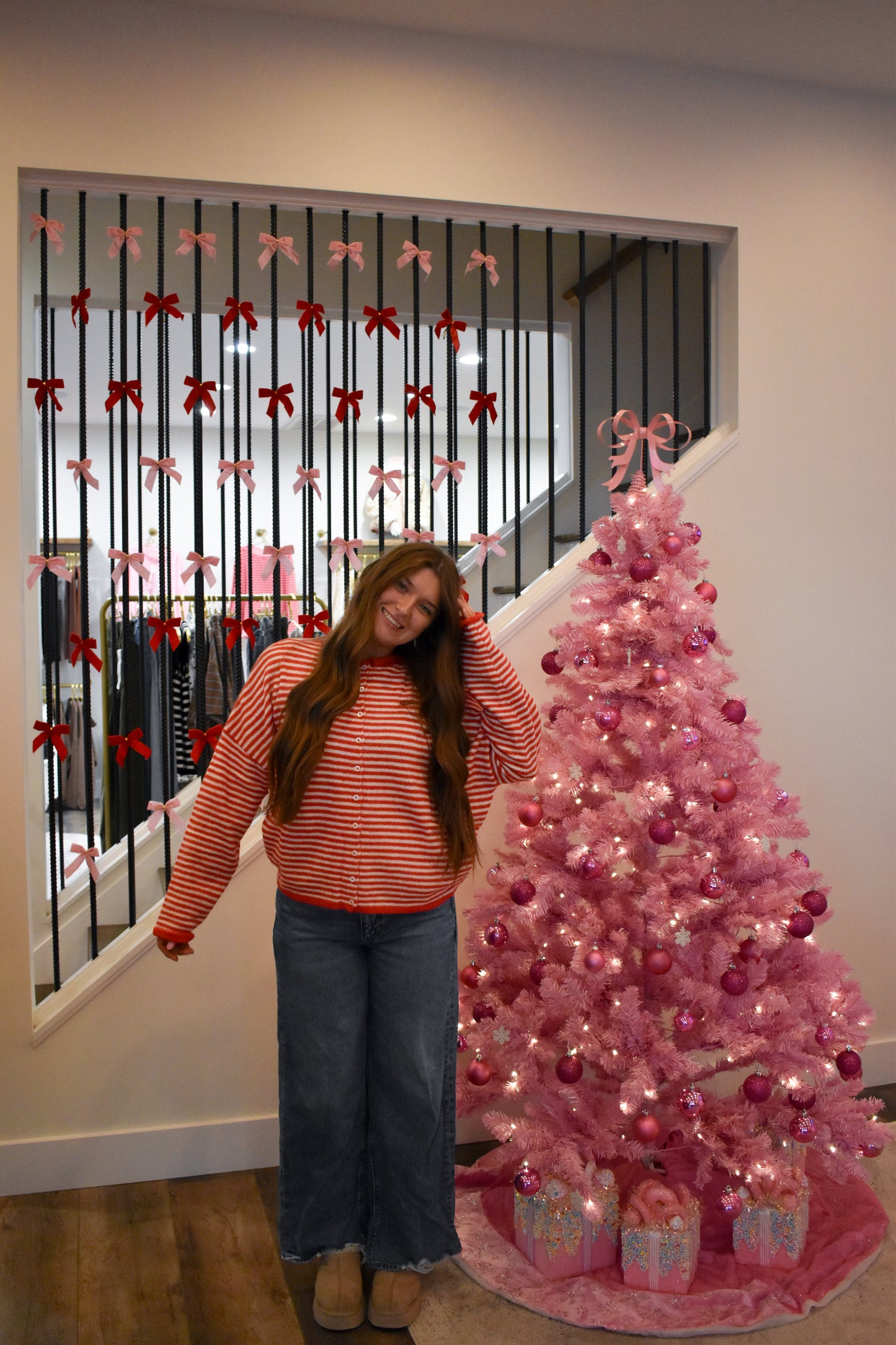 Piper Cardigan - Mini Striped