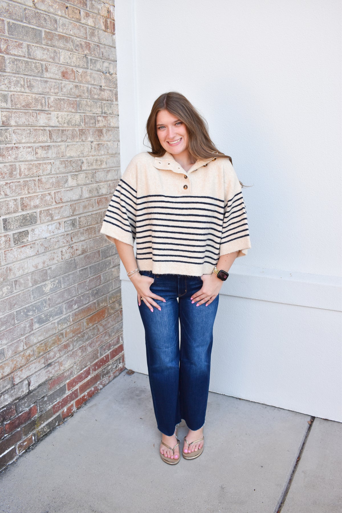 Autumn Coast Stripe Sweater