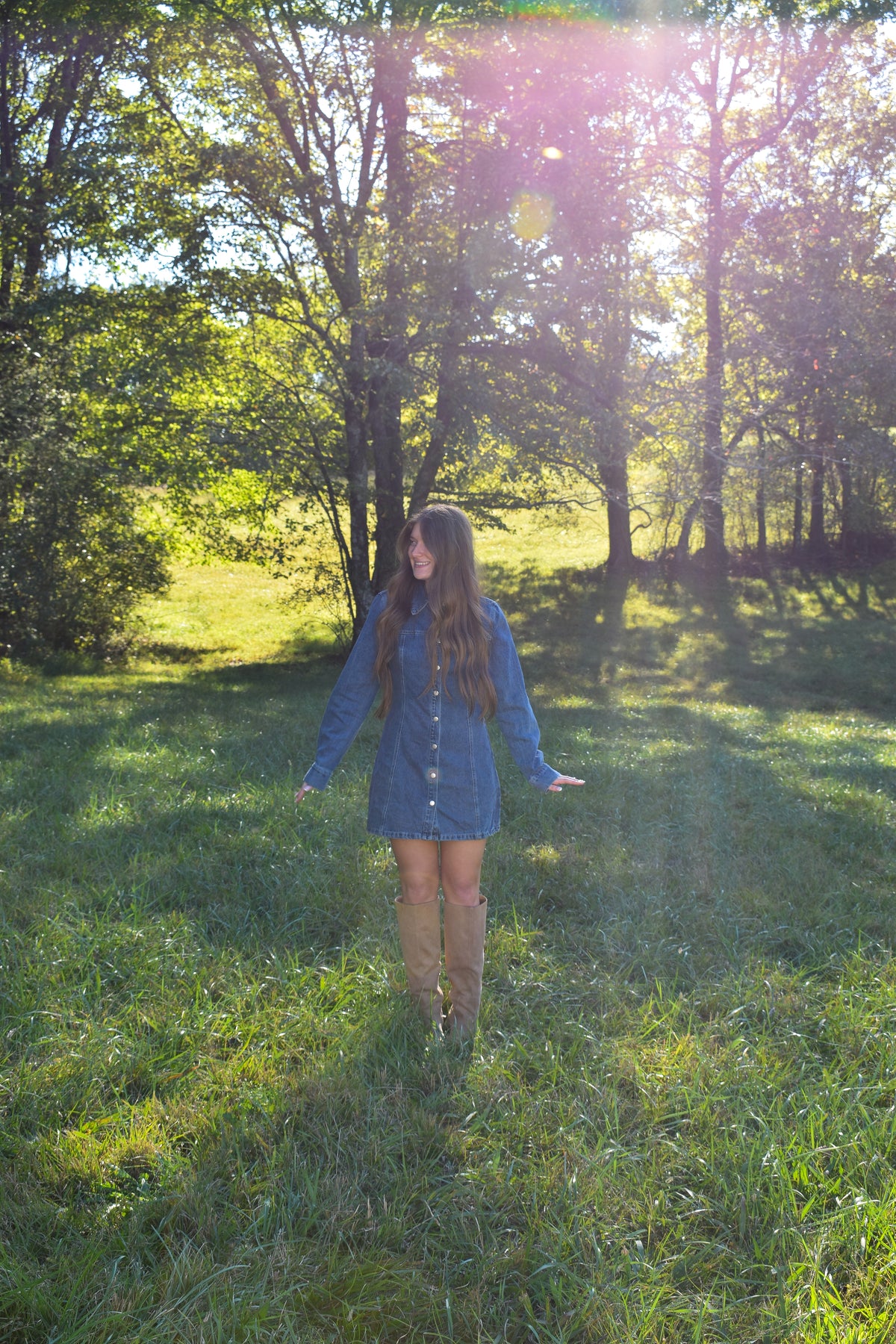 Delilah Denim Dress