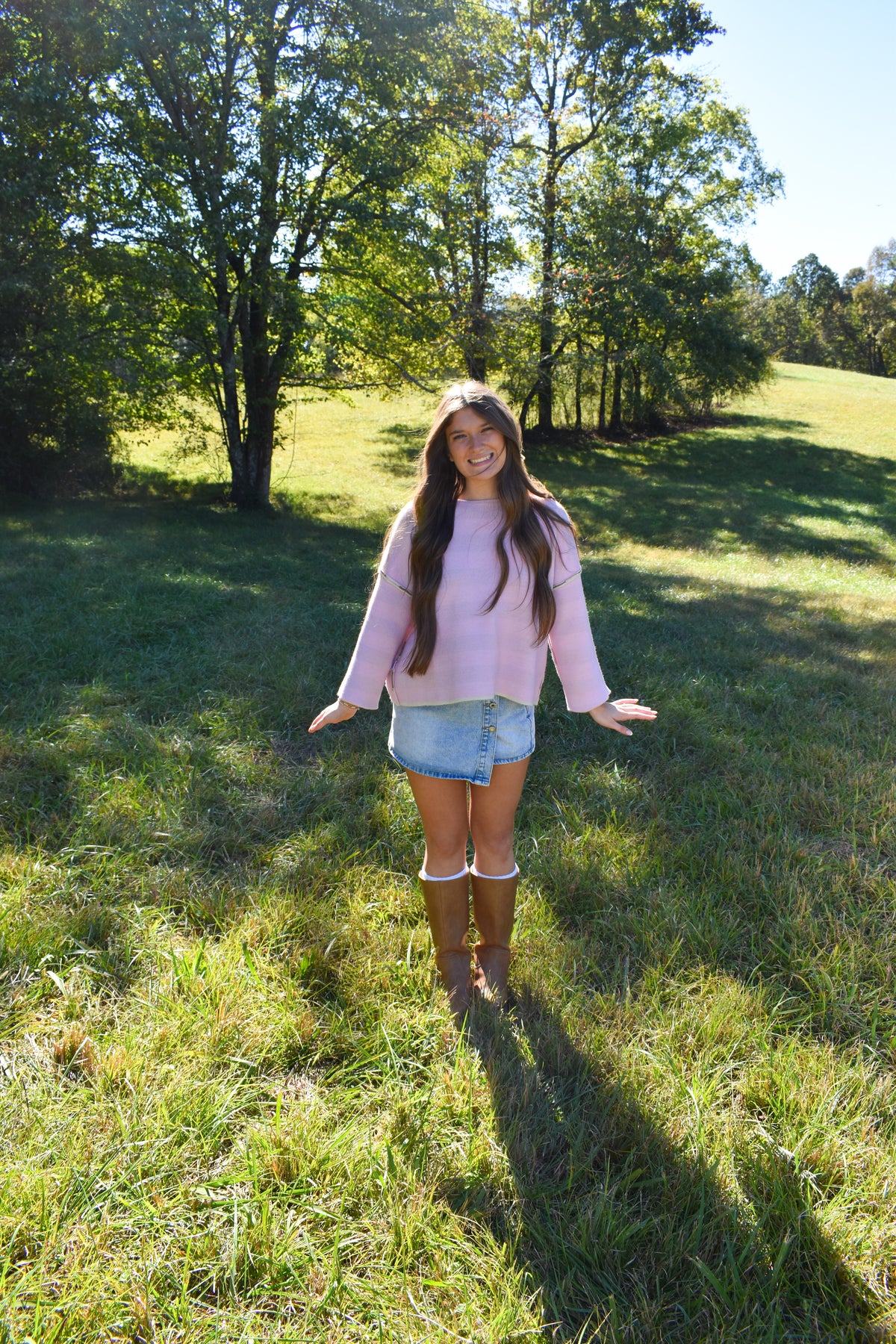 The Olive & Blush Reversible Sweater