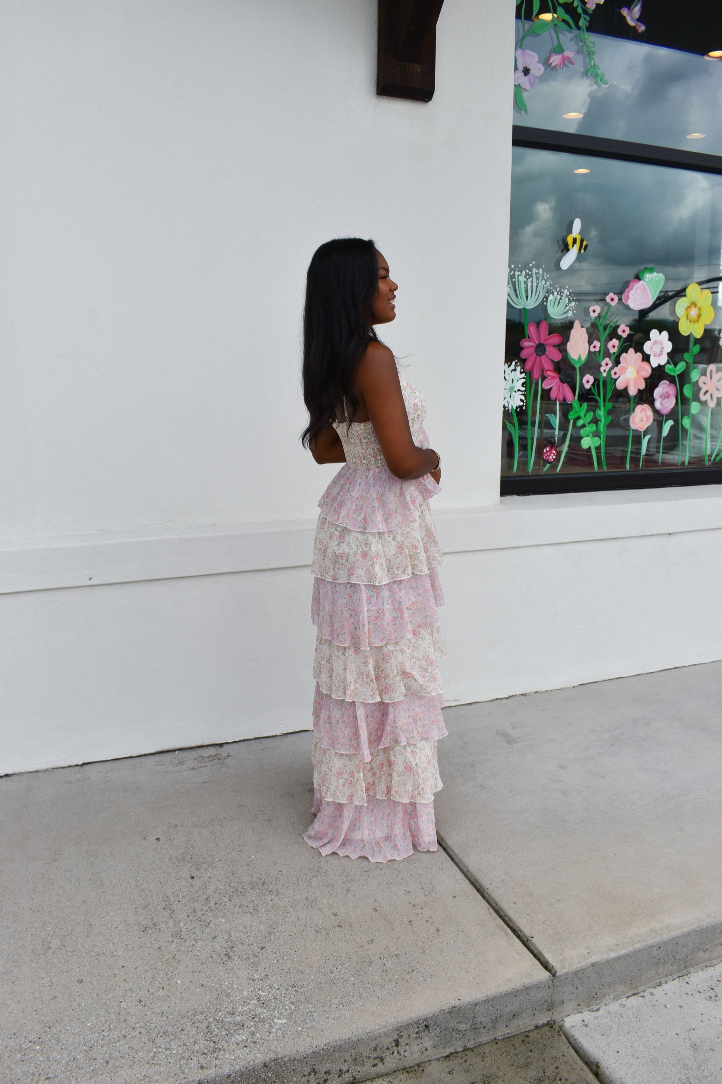 Amelia Romantic Tiered Maxi Dress