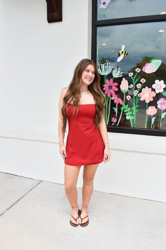 Sweetheart Dress: Cherry