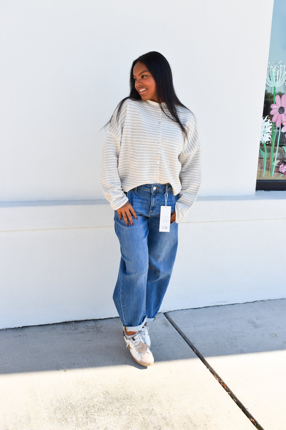Piper Stripe Cardigan