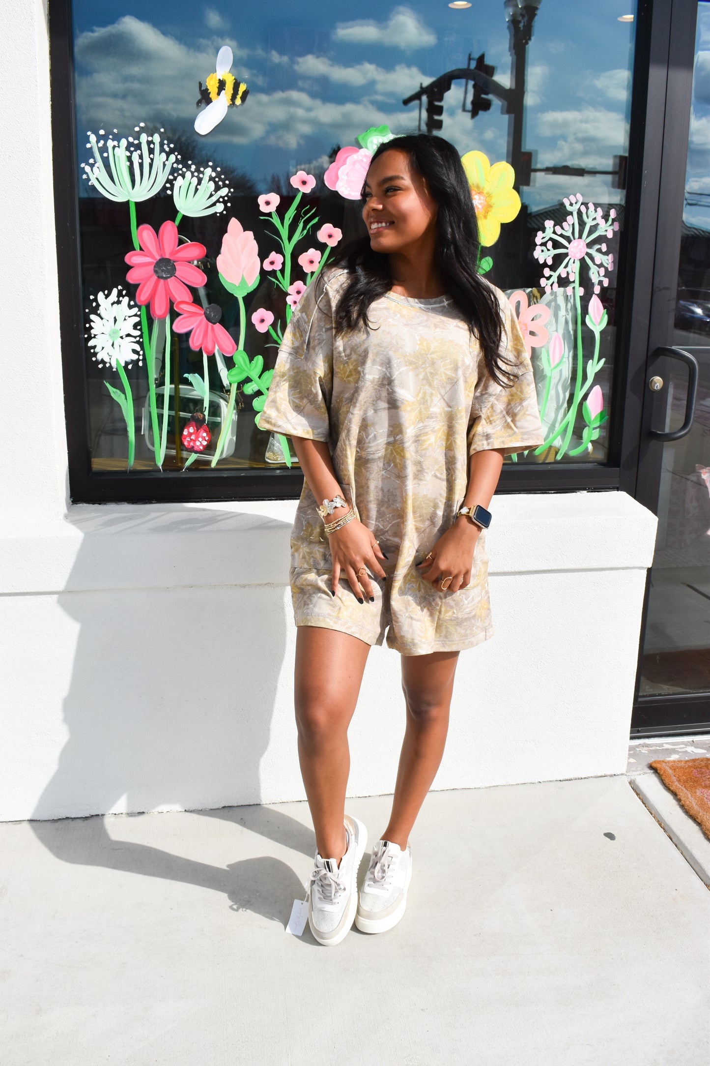 Camo Casual Romper