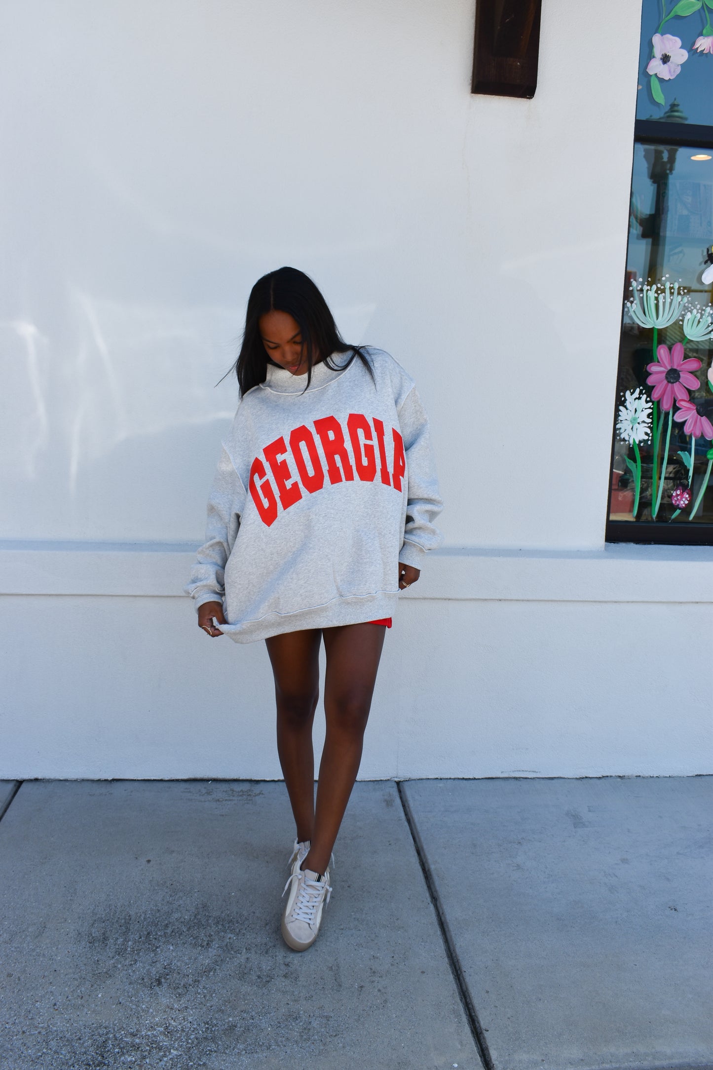 Georgia Reversible Mockneck